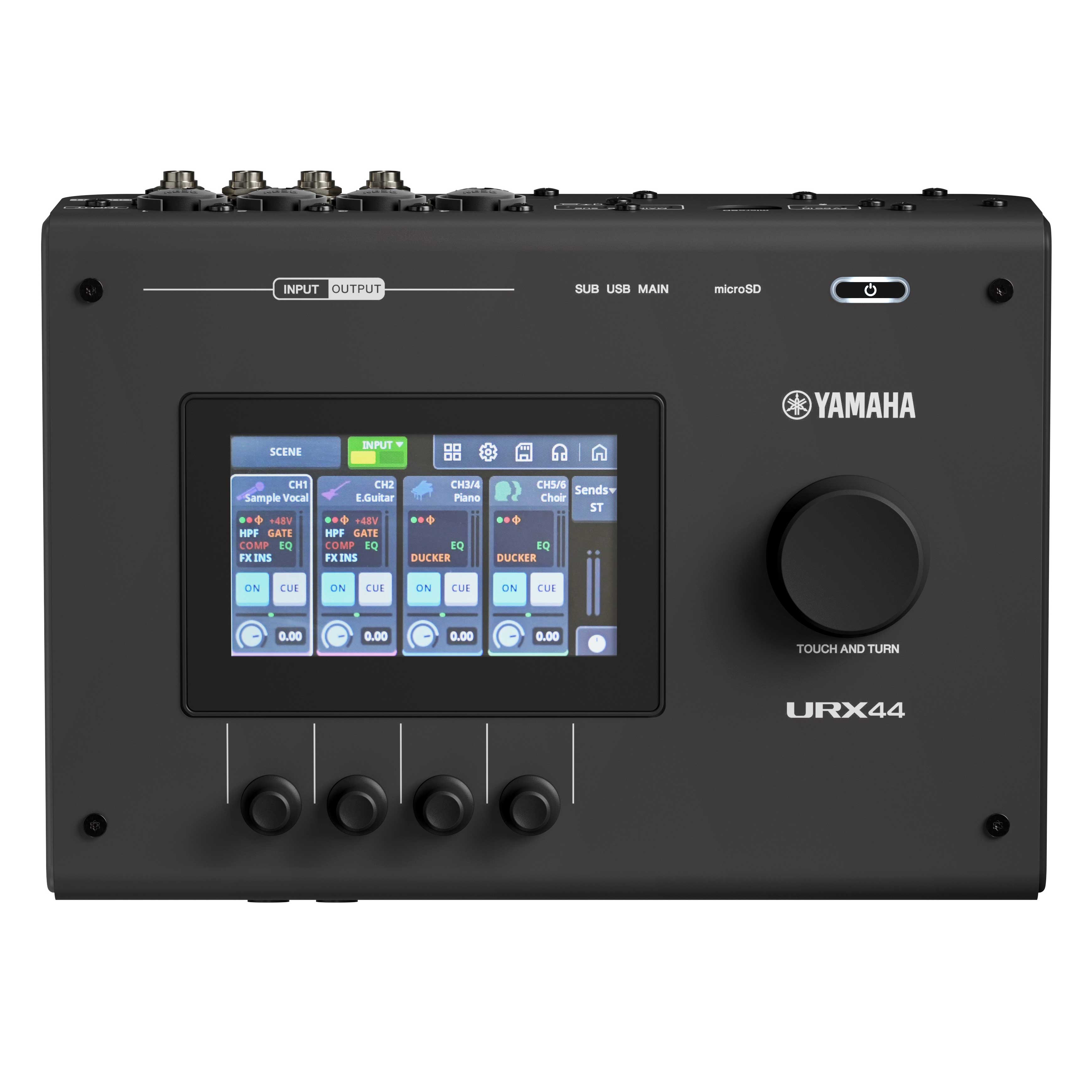 Yamaha URX44 Black Audio Interface