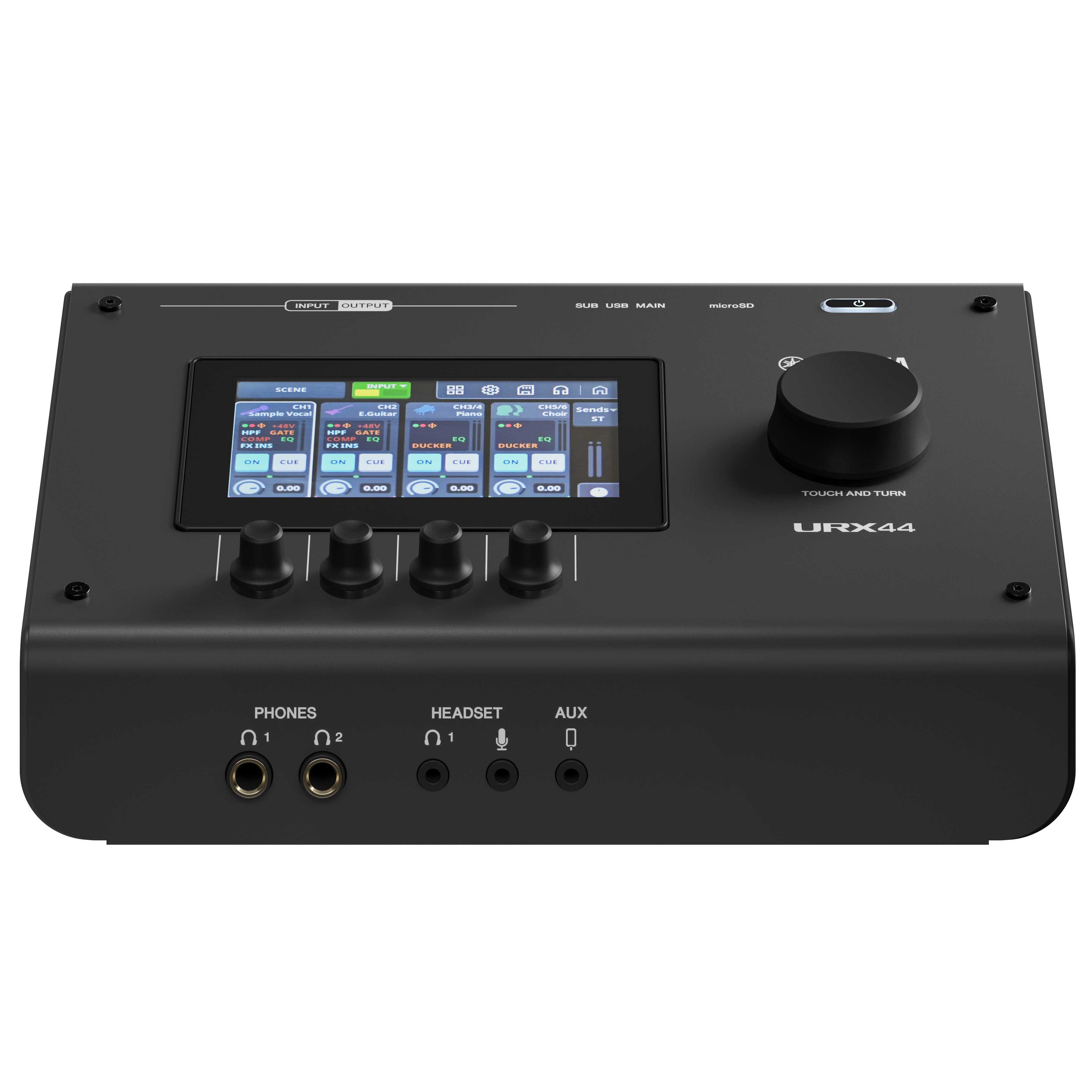 Yamaha URX44 Black Audio Interface