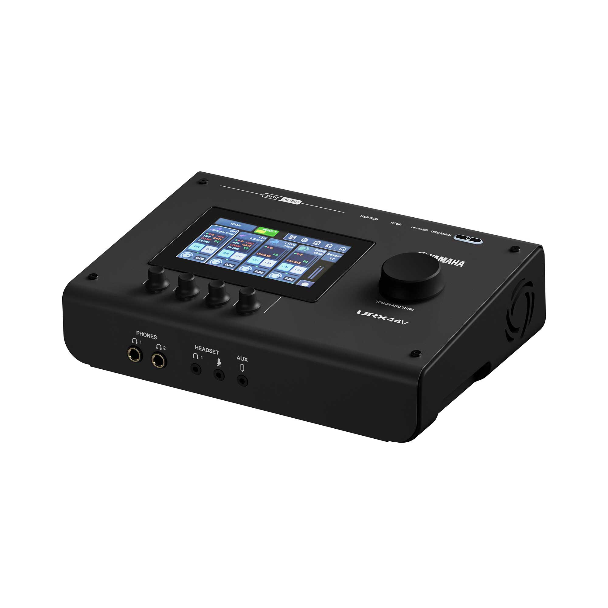 Yamaha URX44V Black Audio/Video Interface