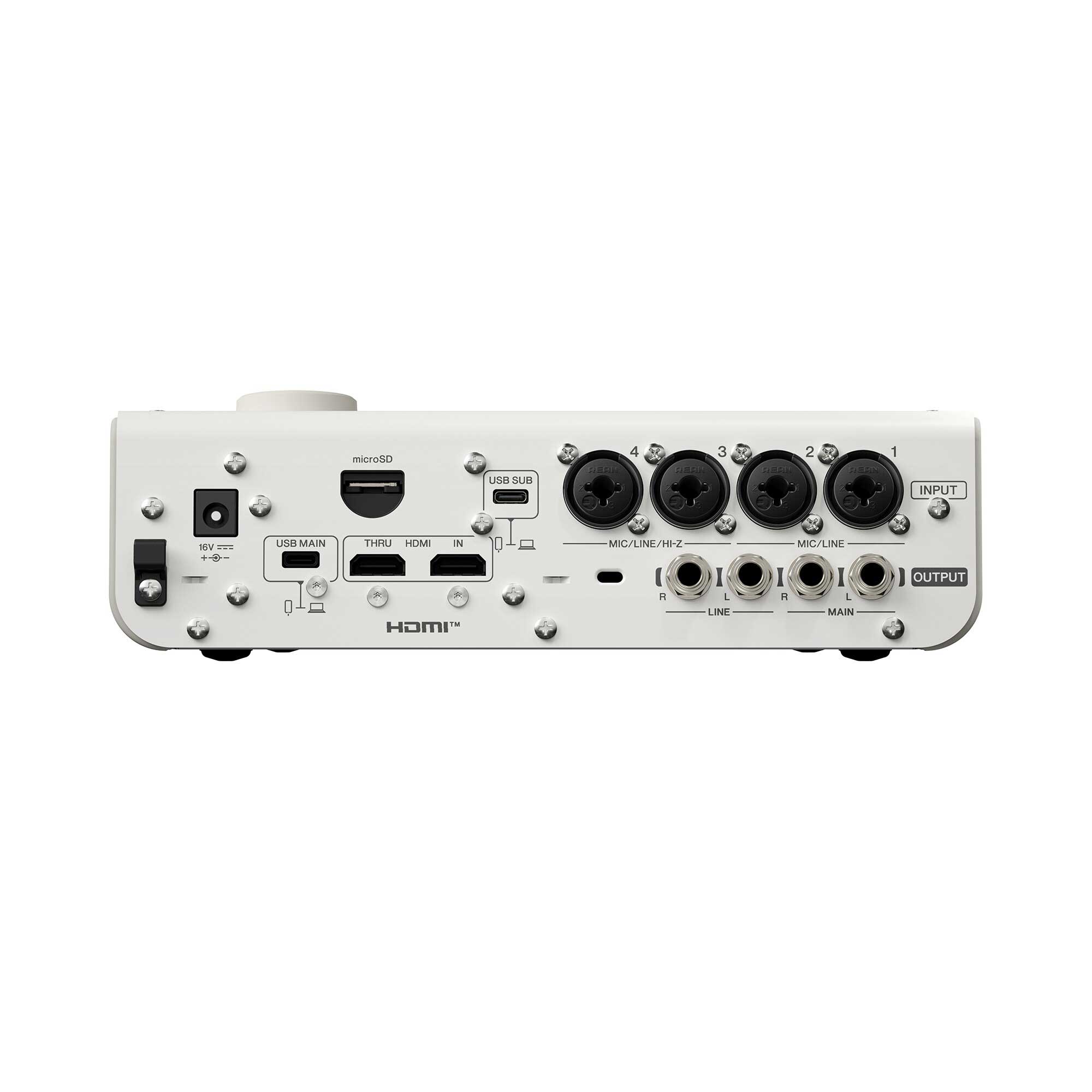 Yamaha URX44V White Audio/Video Interface