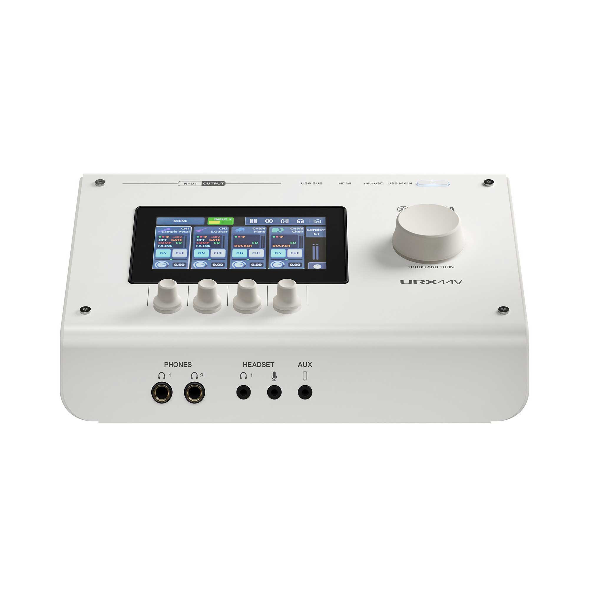Yamaha URX44V White Audio/Video Interface