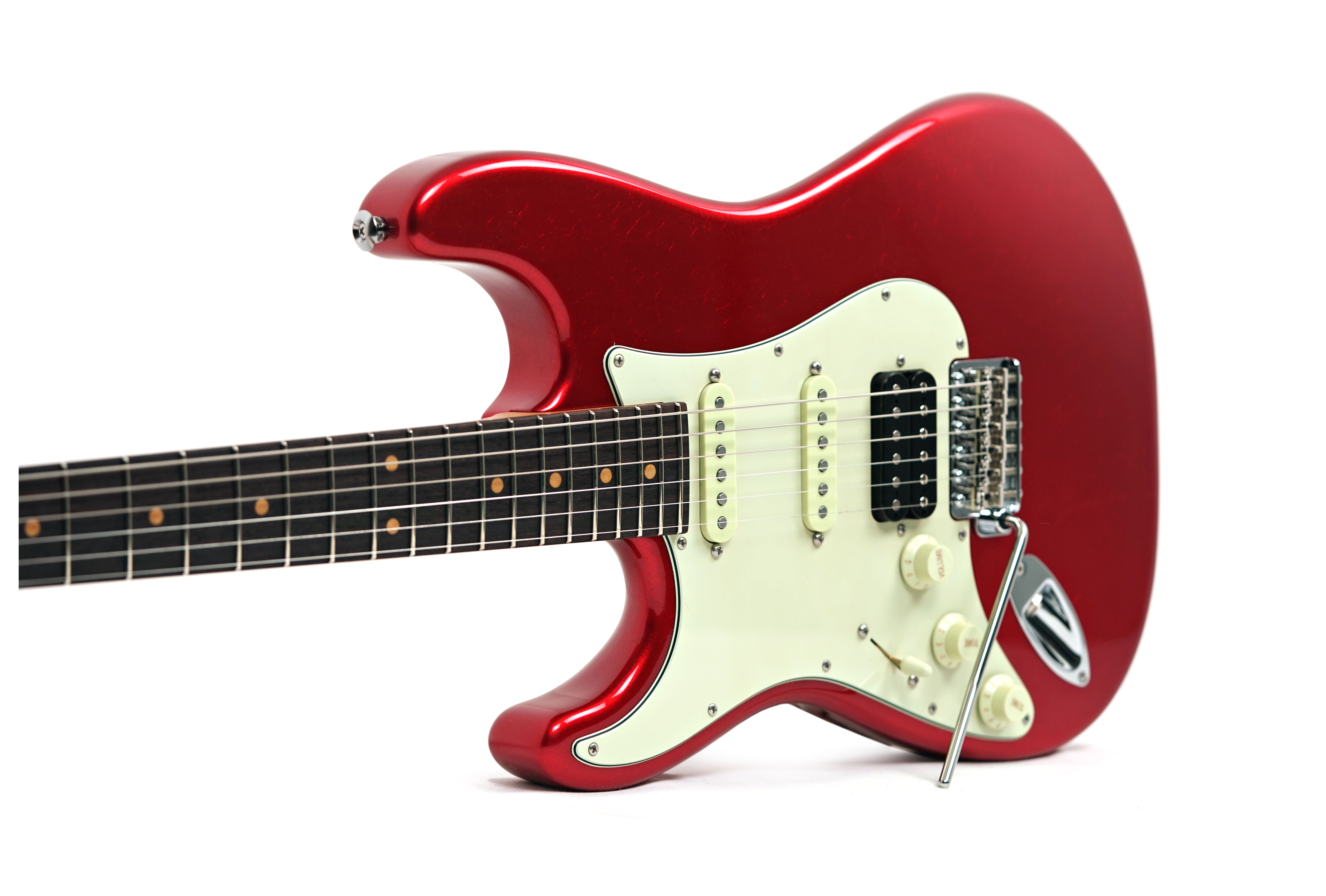 Suhr Classic S Vintage LE HSS Candy Apple Red Rosewood Fingerboard Left Handed #88553