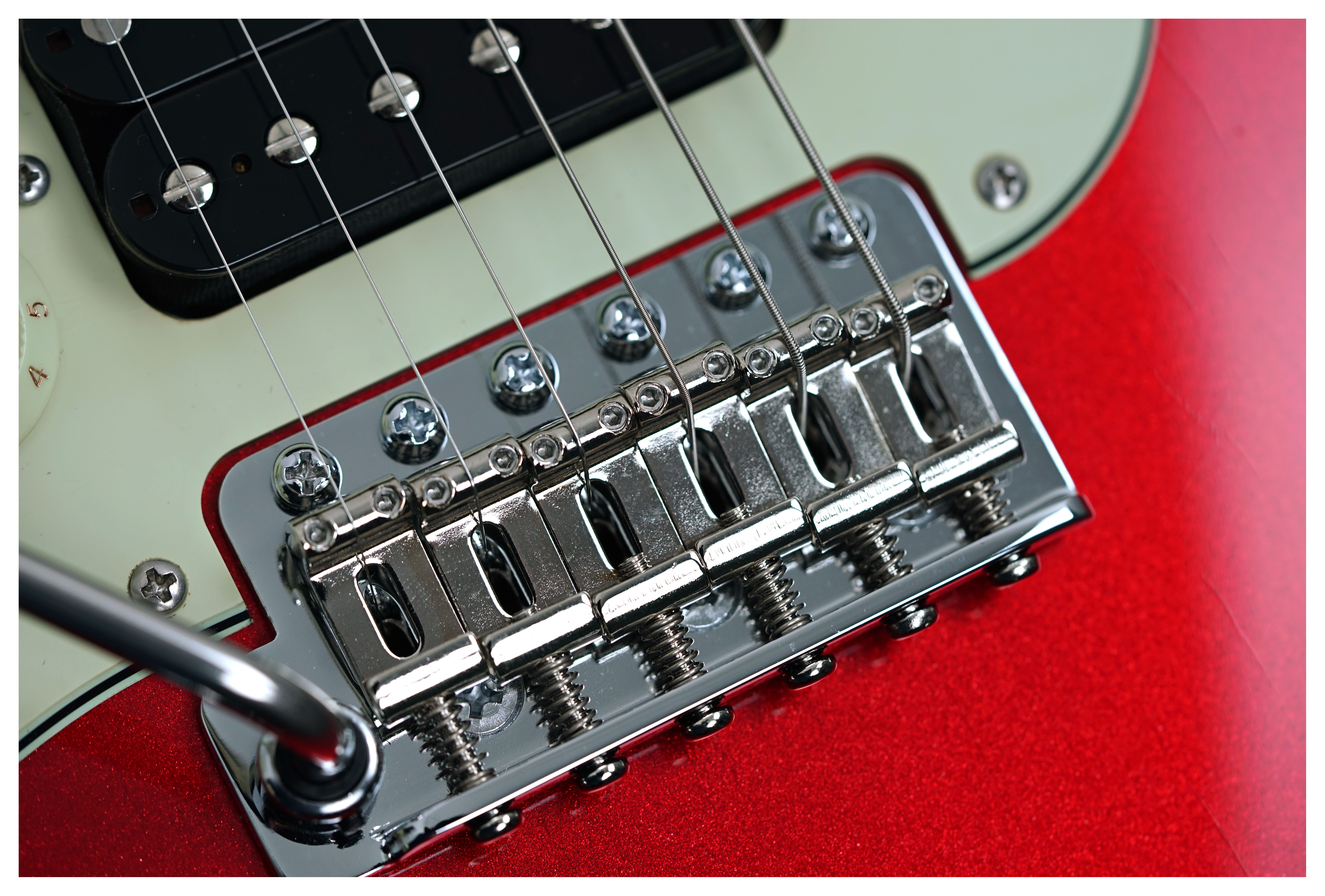 Suhr Classic S Vintage LE HSS Candy Apple Red Rosewood Fingerboard Left Handed #88553