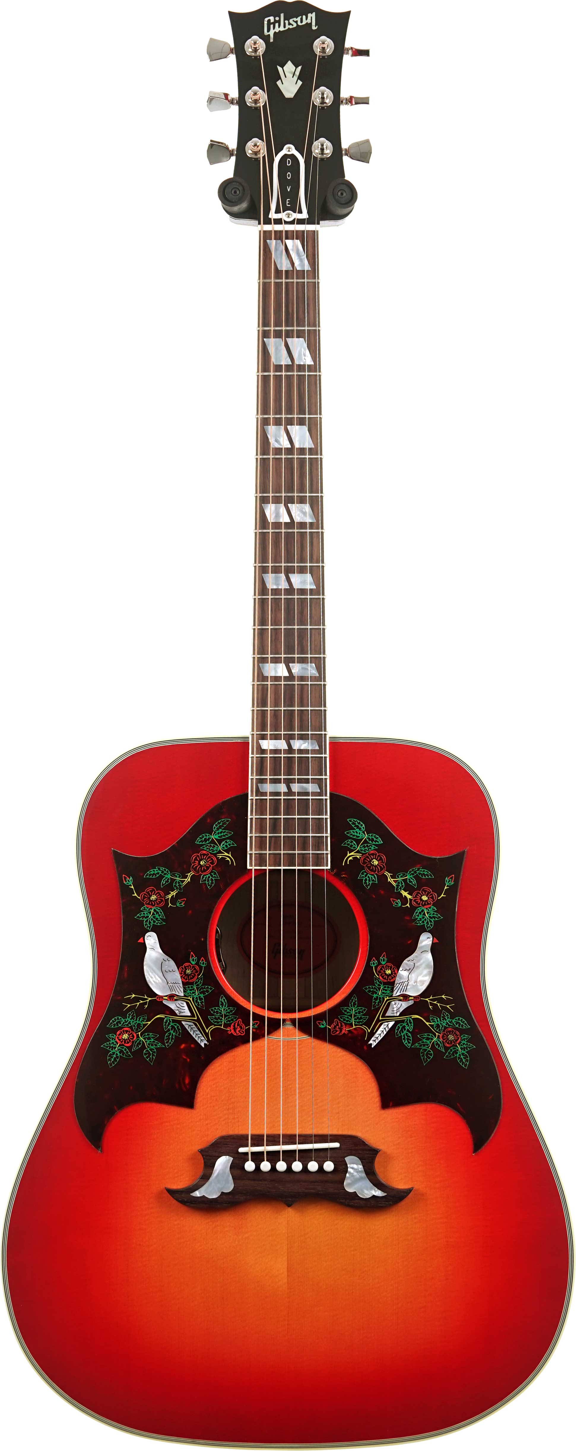 Gibson Dove Original Double Pickguard Vintage Cherry Sunburst #22885042