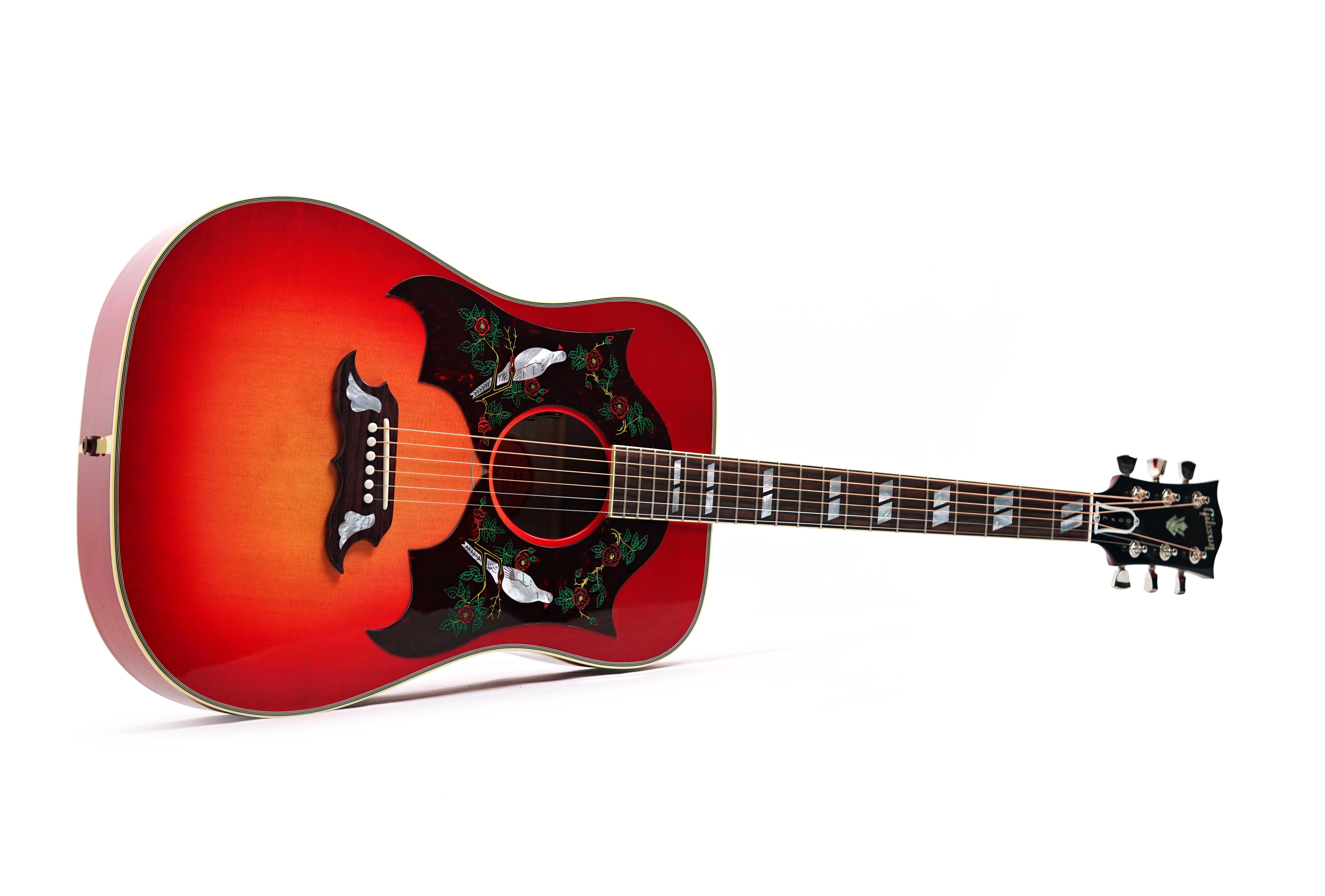 Gibson Dove Original Double Pickguard Vintage Cherry Sunburst #22885042