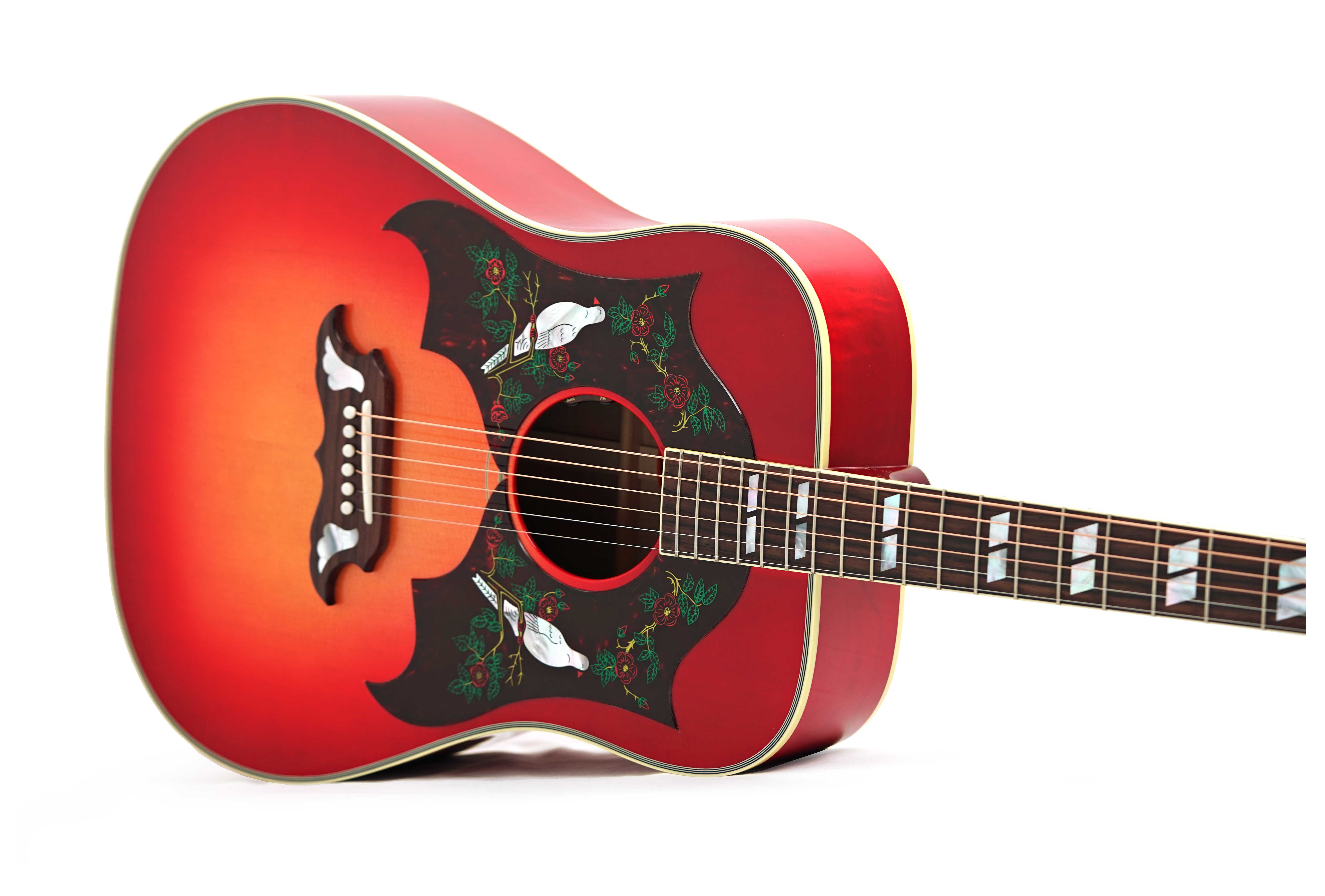 Gibson Dove Original Double Pickguard Vintage Cherry Sunburst #22885042