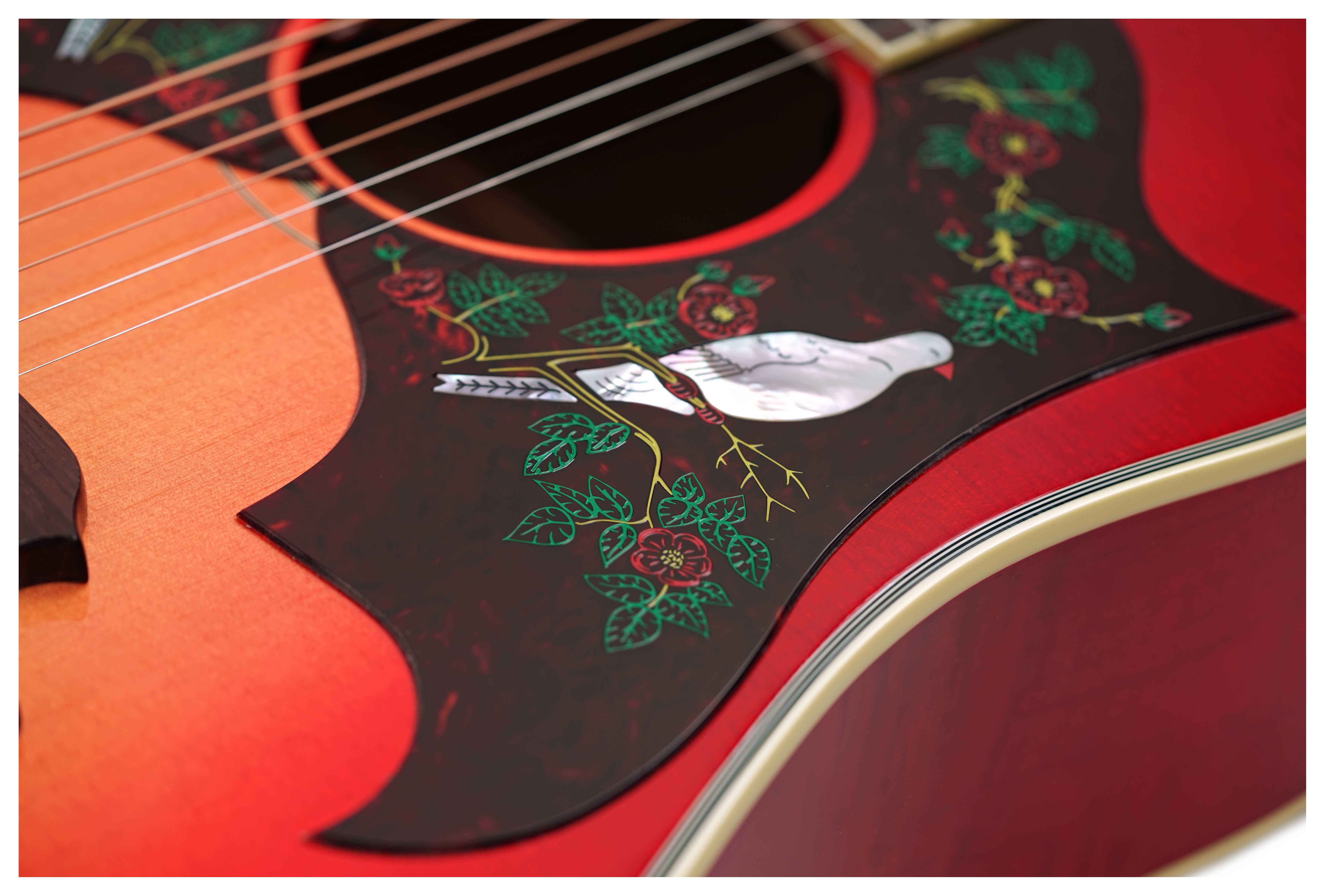 Gibson Dove Original Double Pickguard Vintage Cherry Sunburst #22885042