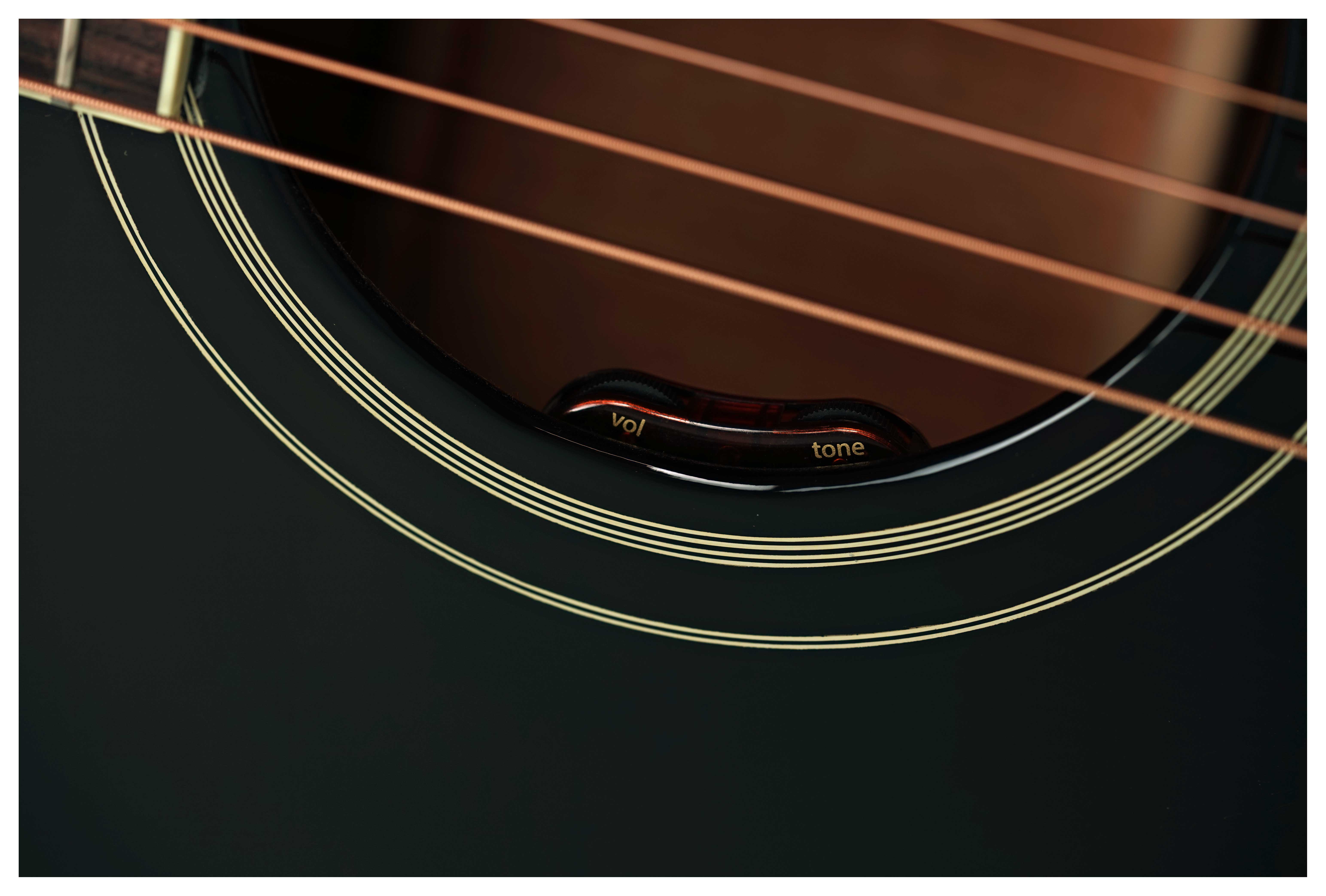 Gibson Hummingbird Torch Ebony Gloss #23045017