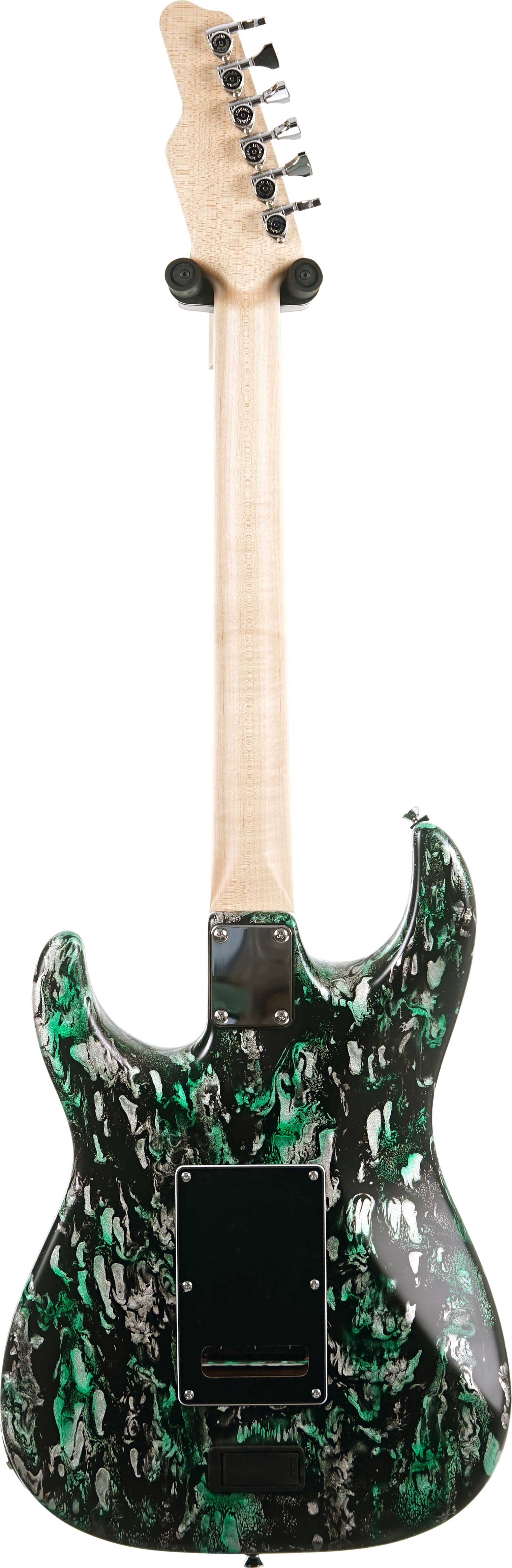 Tyler Studio Elite HDX Black and Green Schmear #25781