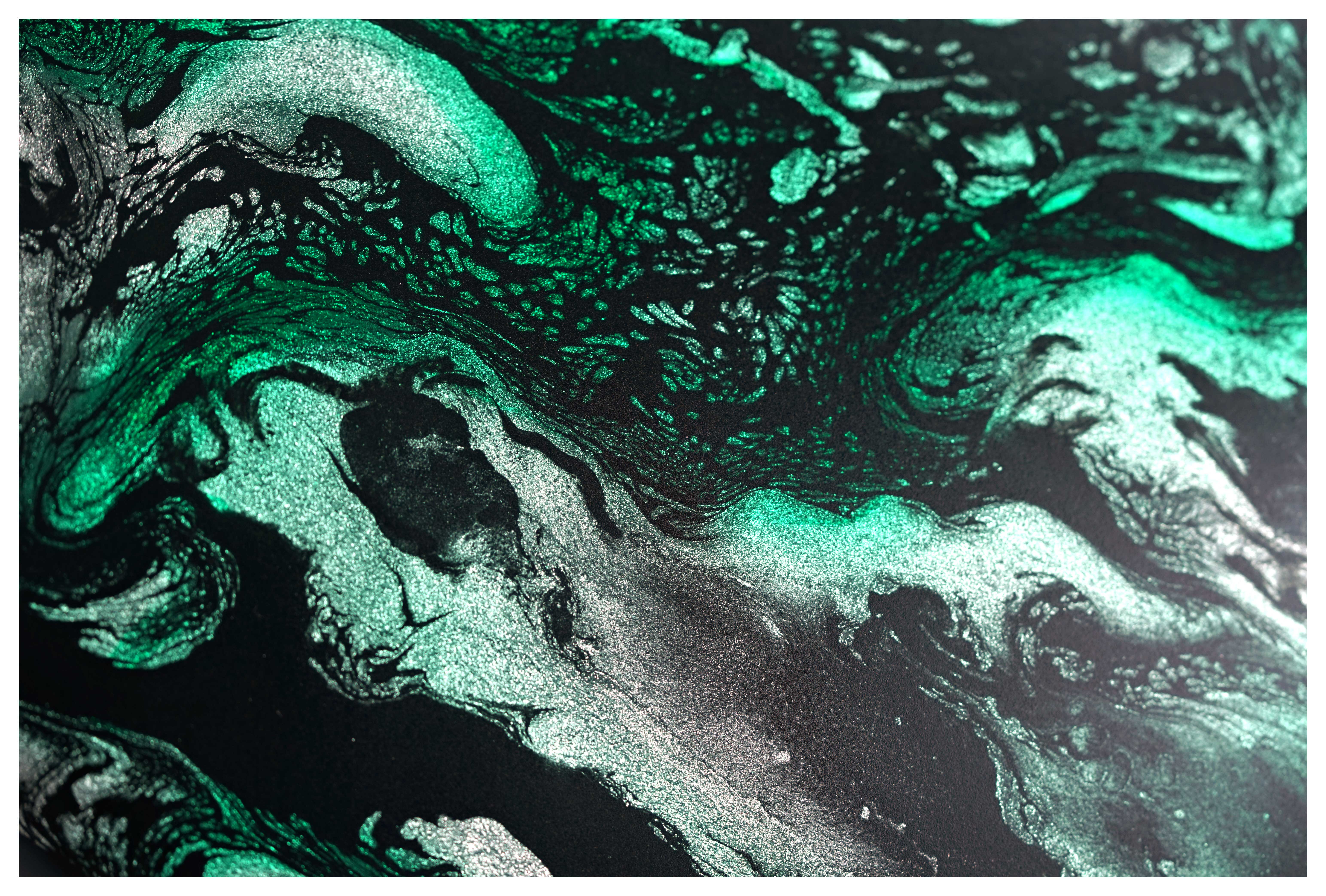 Tyler Studio Elite HDX Black and Green Schmear #25781