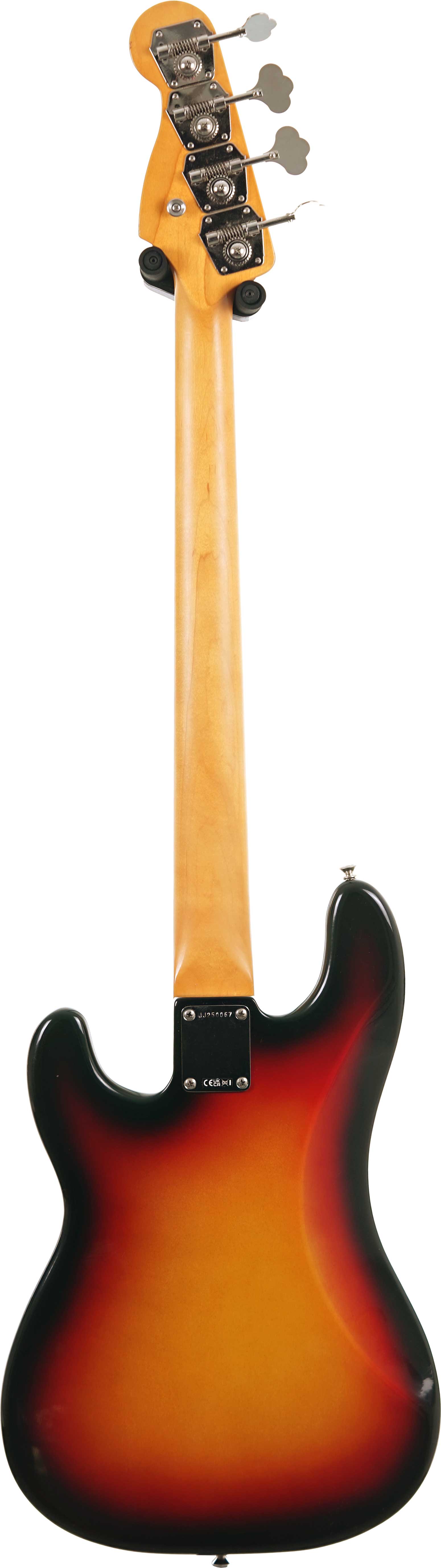 Fender James Jamerson 1962 Precision Bass 3 Tone Sunburst Rosewood Fingerboard #JJ250067