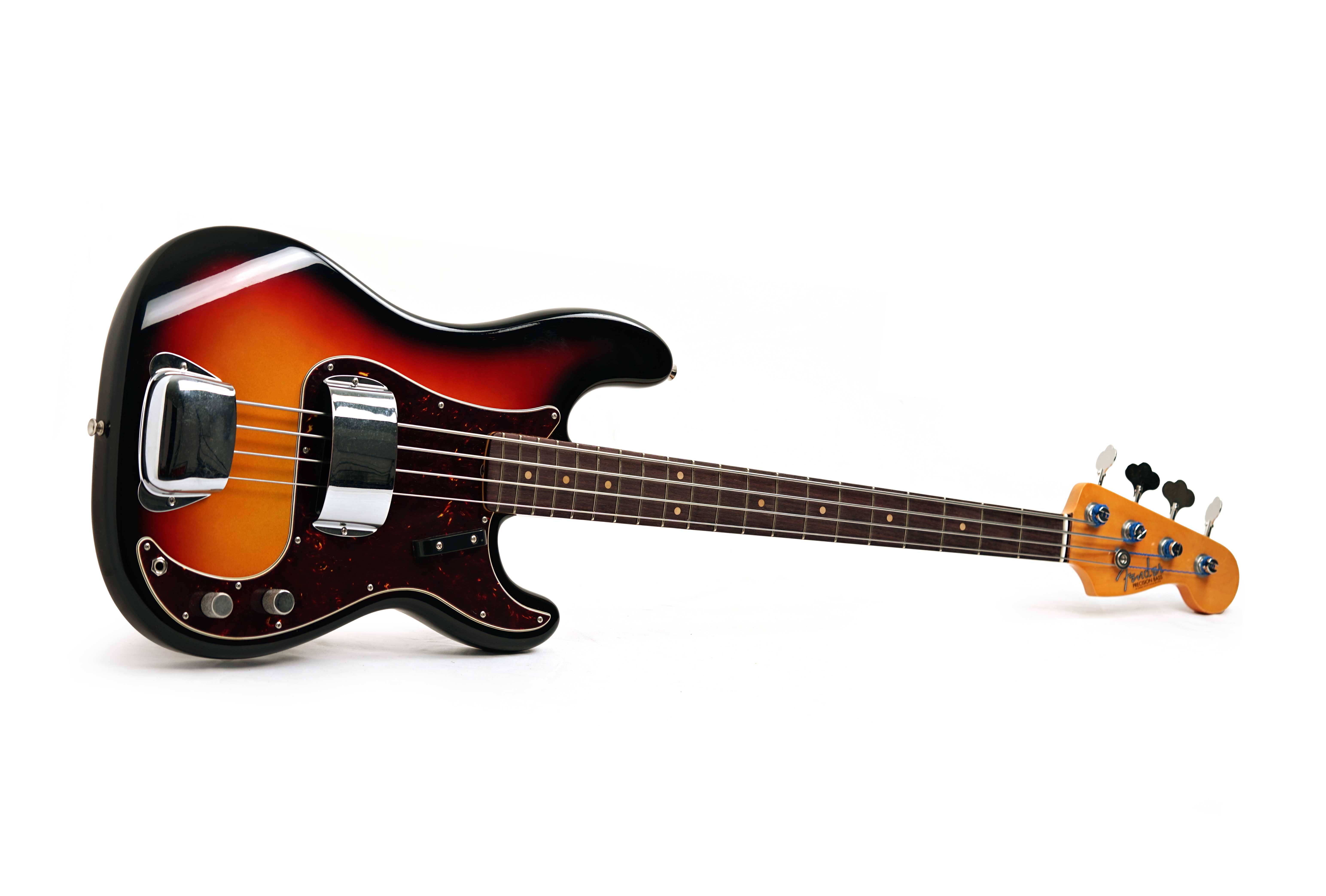 Fender James Jamerson 1962 Precision Bass 3 Tone Sunburst Rosewood Fingerboard #JJ250067