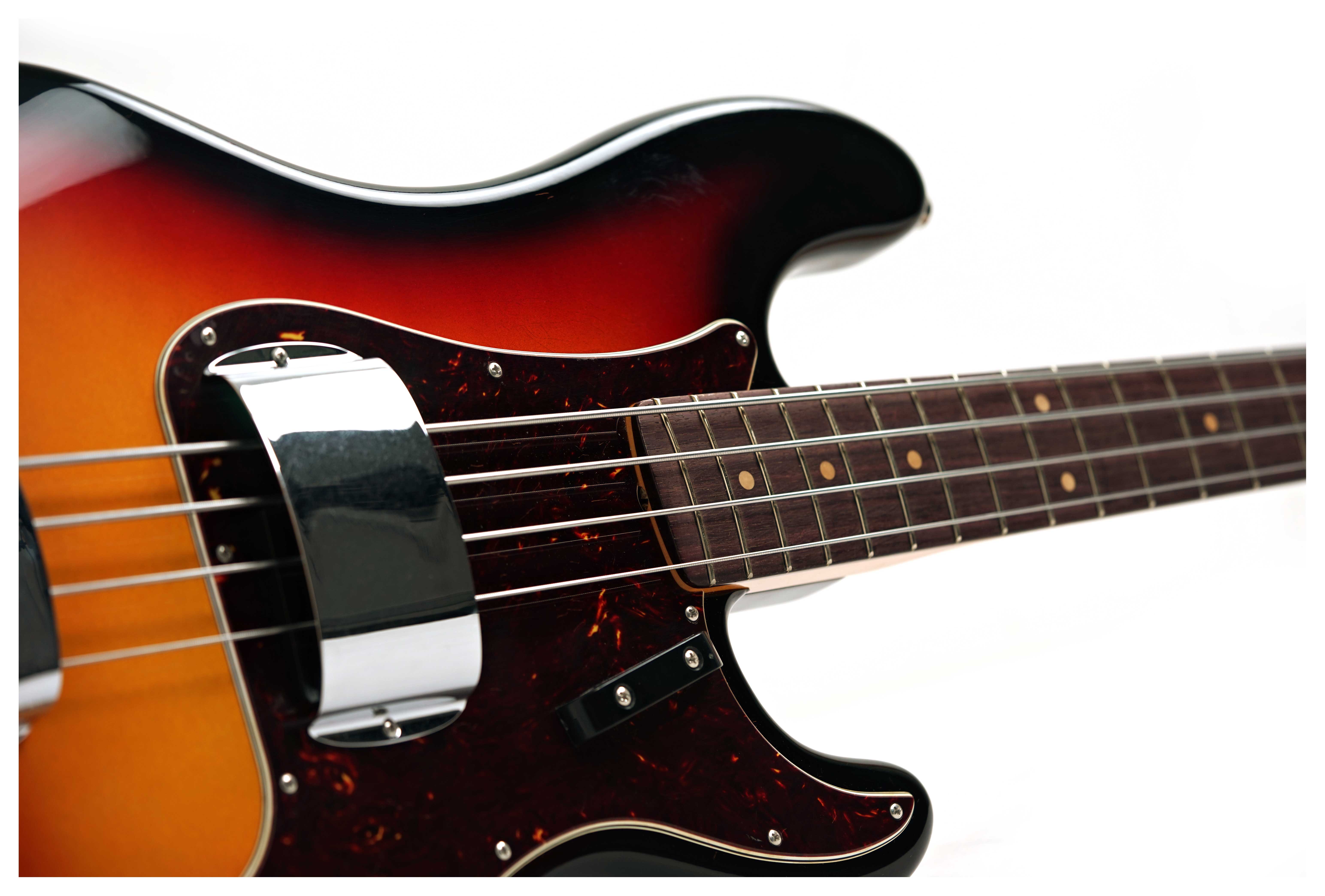 Fender James Jamerson 1962 Precision Bass 3 Tone Sunburst Rosewood Fingerboard #JJ250067