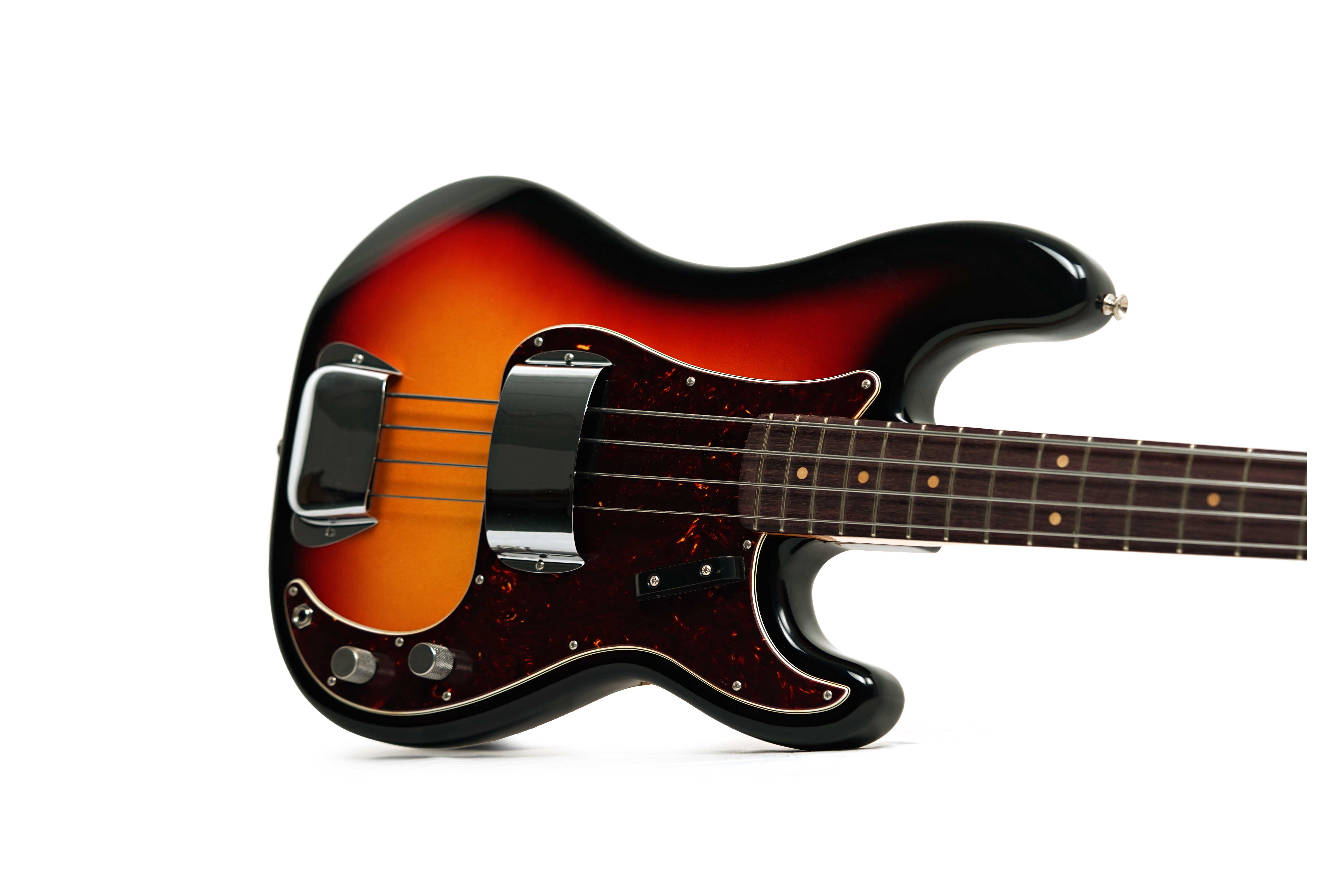 Fender James Jamerson 1962 Precision Bass 3 Tone Sunburst Rosewood Fingerboard #JJ250067
