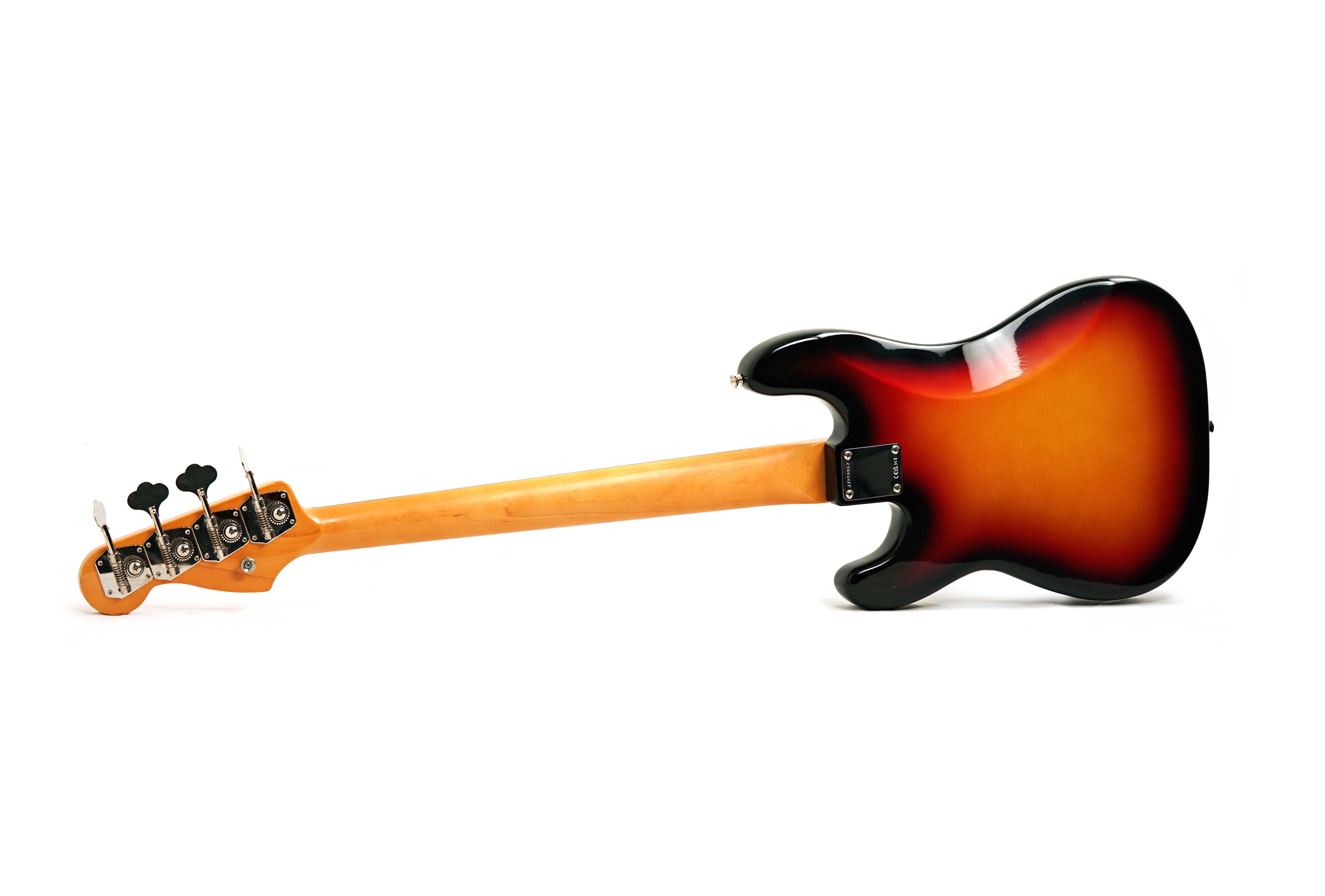 Fender James Jamerson 1962 Precision Bass 3 Tone Sunburst Rosewood Fingerboard #JJ250067