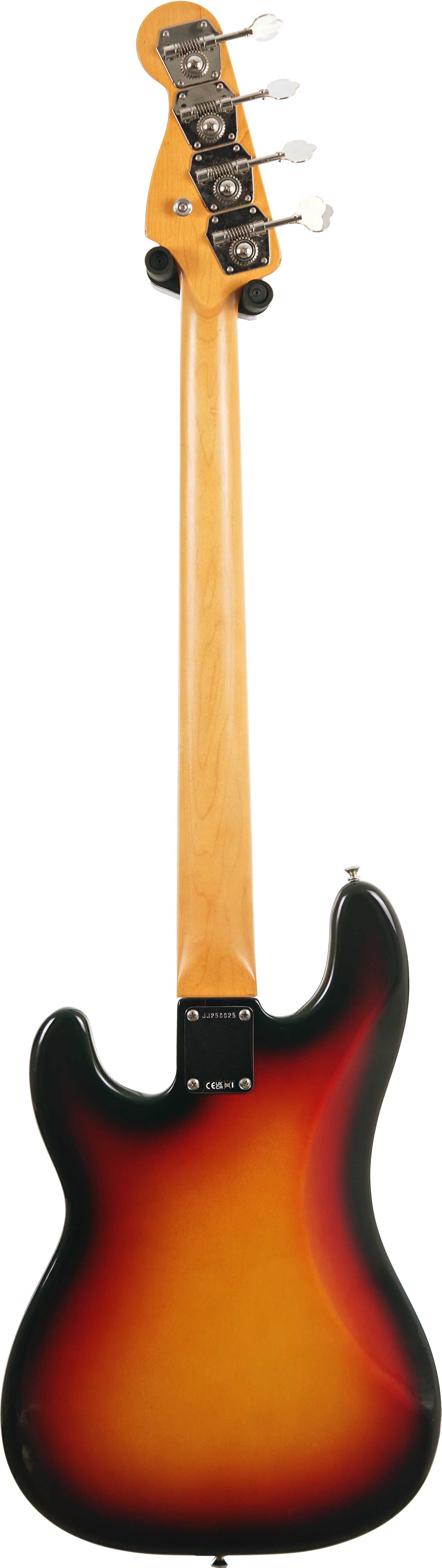 Fender James Jamerson 1962 Precision Bass 3 Tone Sunburst Rosewood Fingerboard #JJ250025