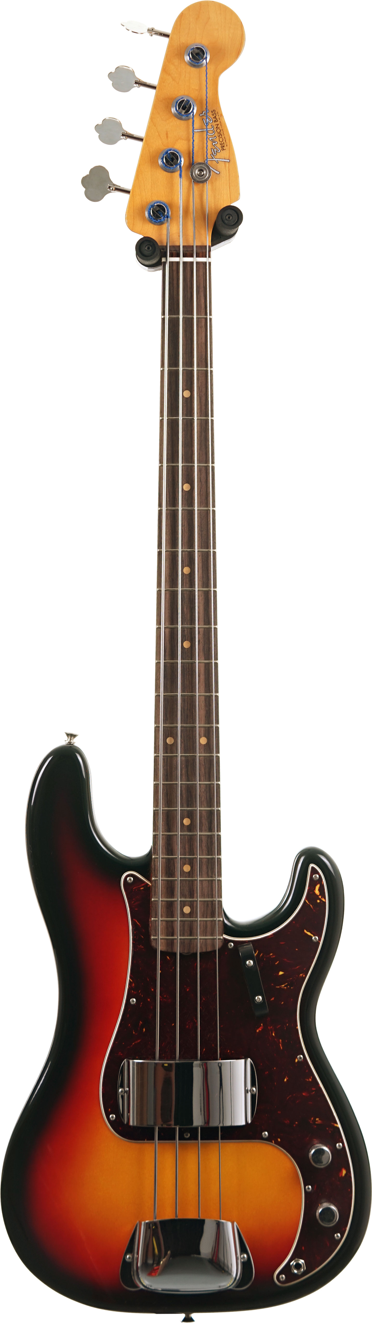 Fender James Jamerson 1962 Precision Bass 3 Tone Sunburst Rosewood Fingerboard #JJ250025