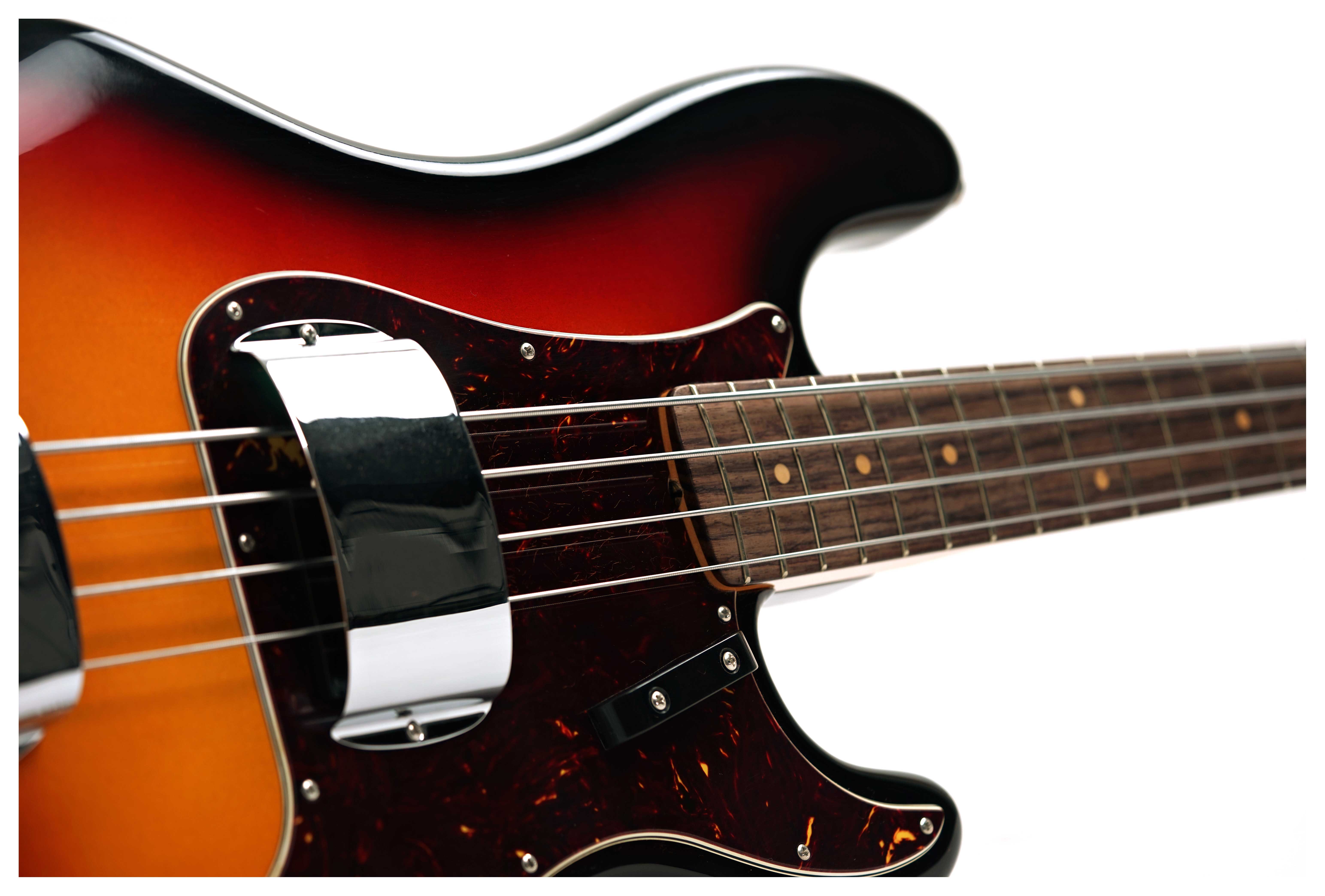 Fender James Jamerson 1962 Precision Bass 3 Tone Sunburst Rosewood Fingerboard #JJ250025