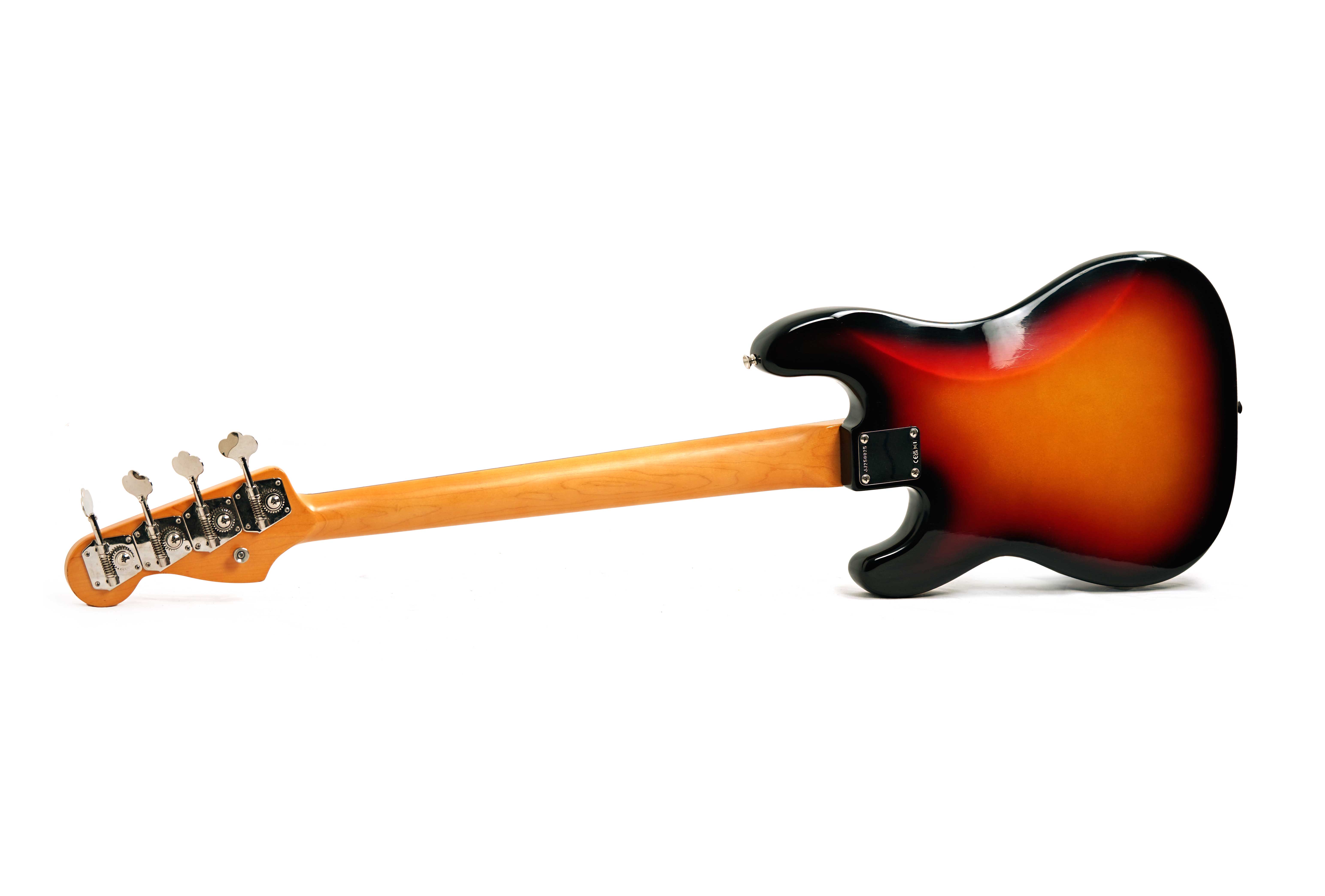 Fender James Jamerson 1962 Precision Bass 3 Tone Sunburst Rosewood Fingerboard #JJ250025