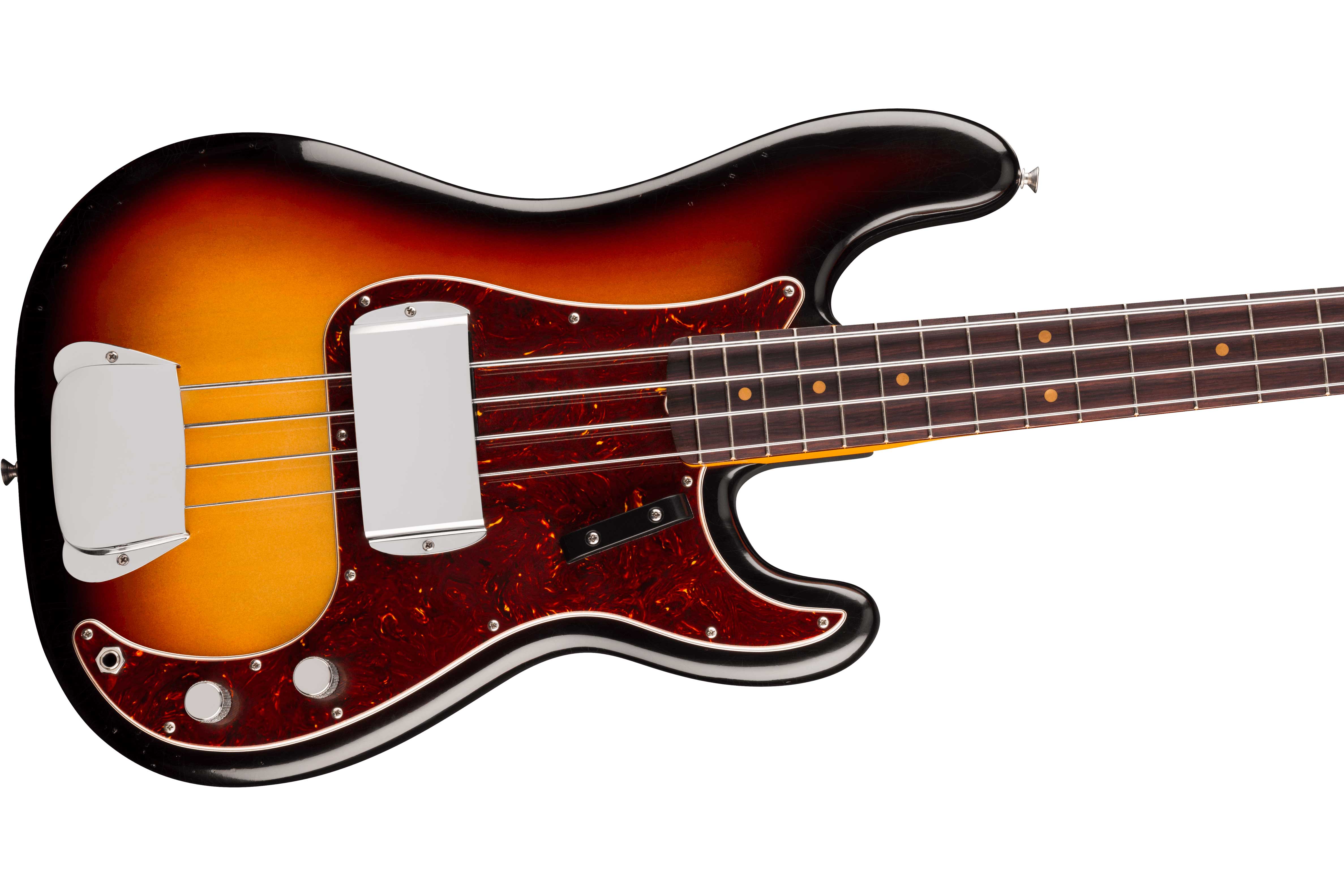 Fender James Jamerson 1962 Precision Bass 3 Tone Sunburst Rosewood Fingerboard