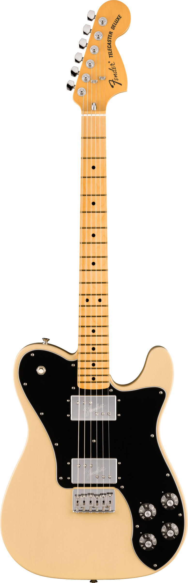Fender American Vintage II 1975 Telecaster Deluxe Vintage Blonde Maple Fingerboard