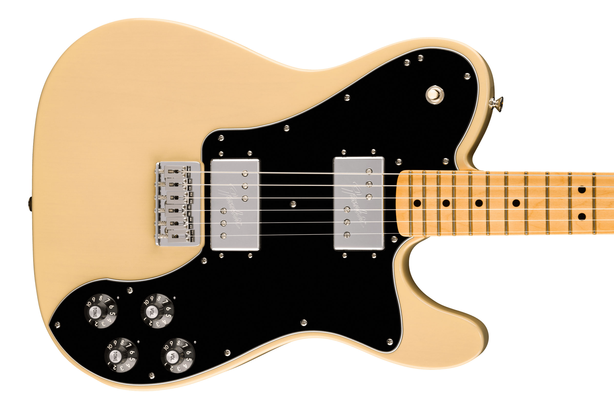 Fender American Vintage II 1975 Telecaster Deluxe Vintage Blonde Maple Fingerboard