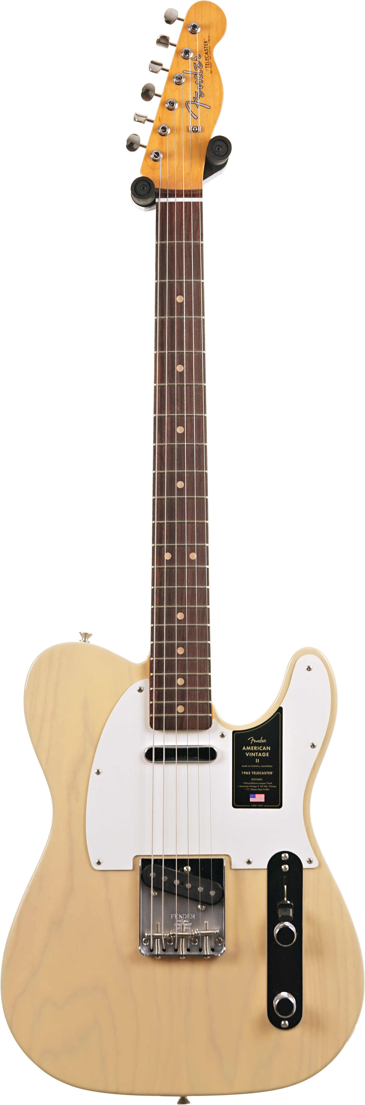 Fender American Vintage II 1963 Telecaster Vintage Blonde Rosewood Fingerboard #V26234