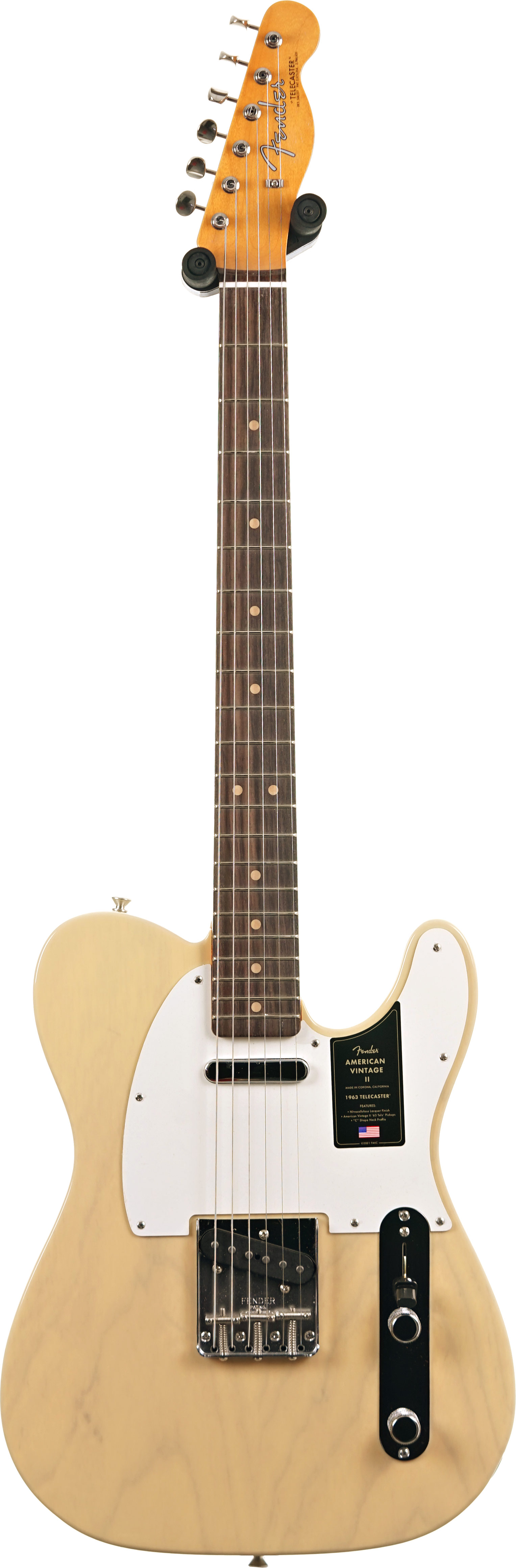 Fender American Vintage II 1963 Telecaster Vintage Blonde Rosewood Fingerboard #V2601546