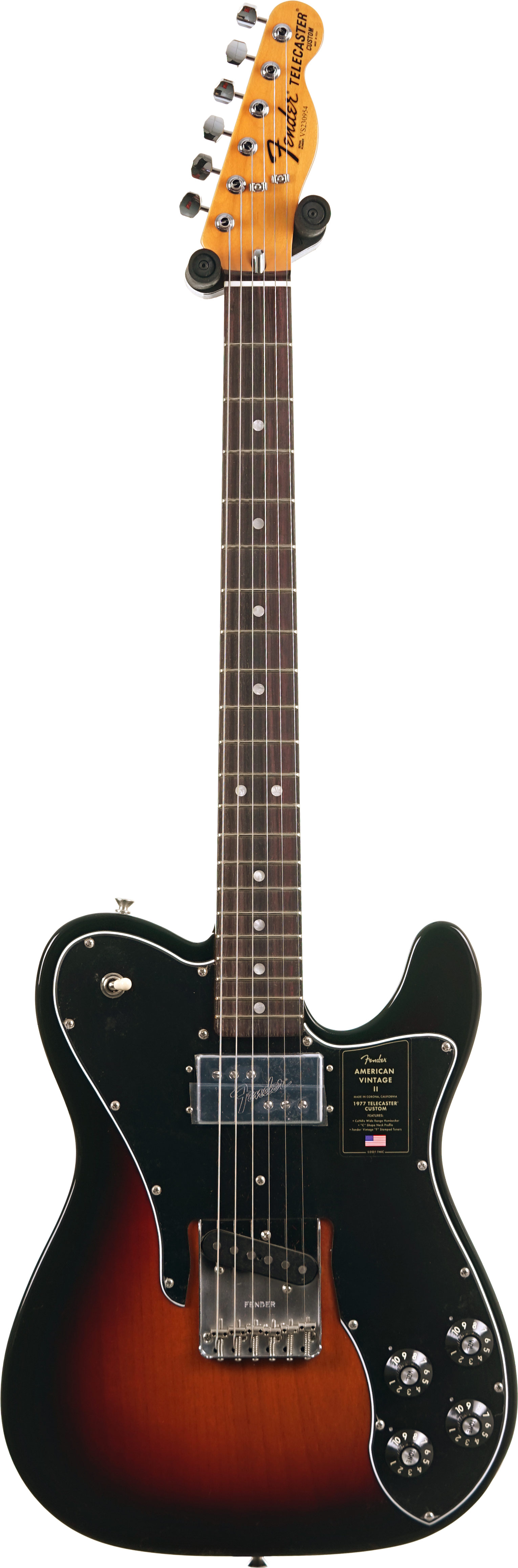 Fender American Vintage II 1977 Telecaster Custom 3 Colour Sunburst Rosewood Fingerboard #VS230954
