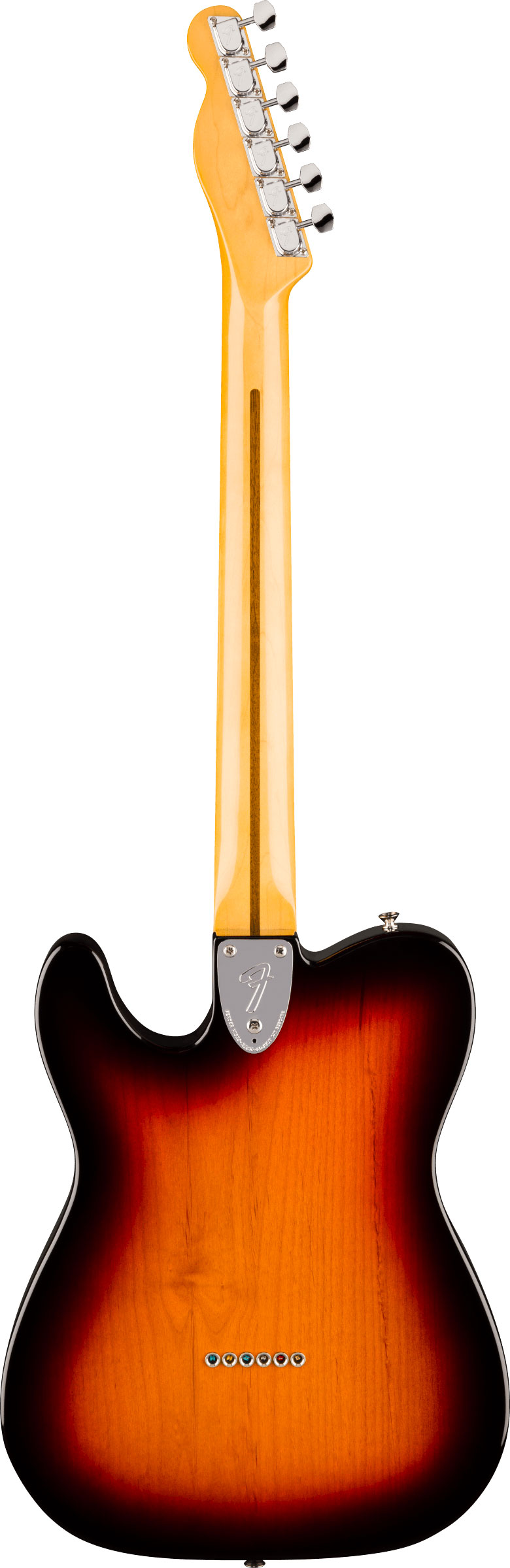 Fender American Vintage II 1977 Telecaster Custom 3 Colour Sunburst Rosewood Fingerboard
