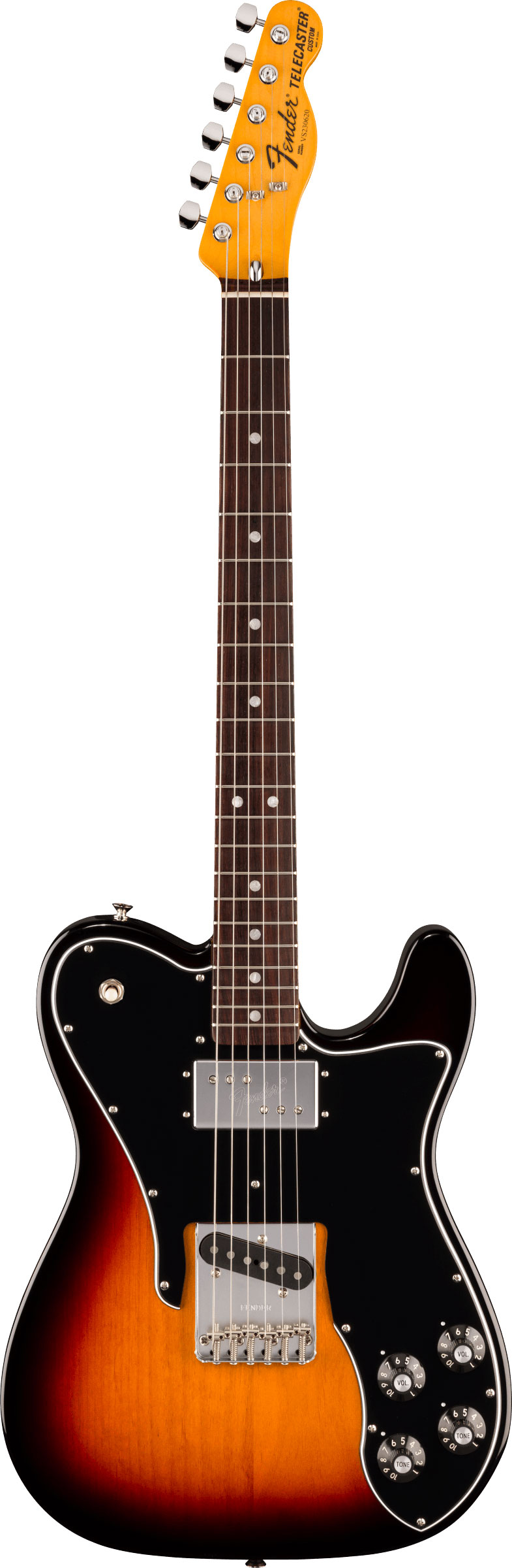 Fender American Vintage II 1977 Telecaster Custom 3 Colour Sunburst Rosewood Fingerboard