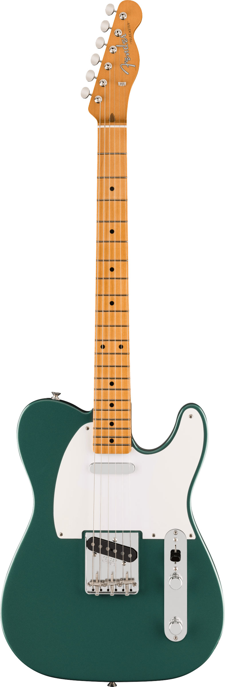 Fender Vintera III Late '50s Telecaster Maple Fingerboard Sherwood Green Metallic