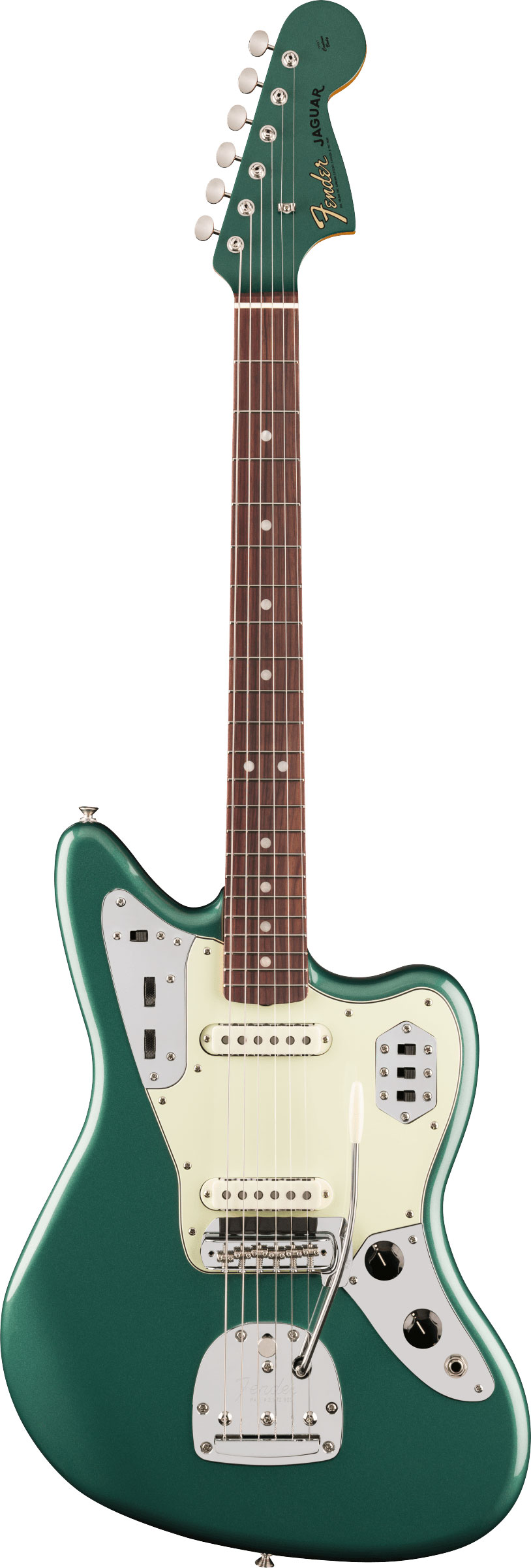 Fender Vintera III Mid '60s Jaguar Rosewood Fingerboard Sherwood Green Metallic