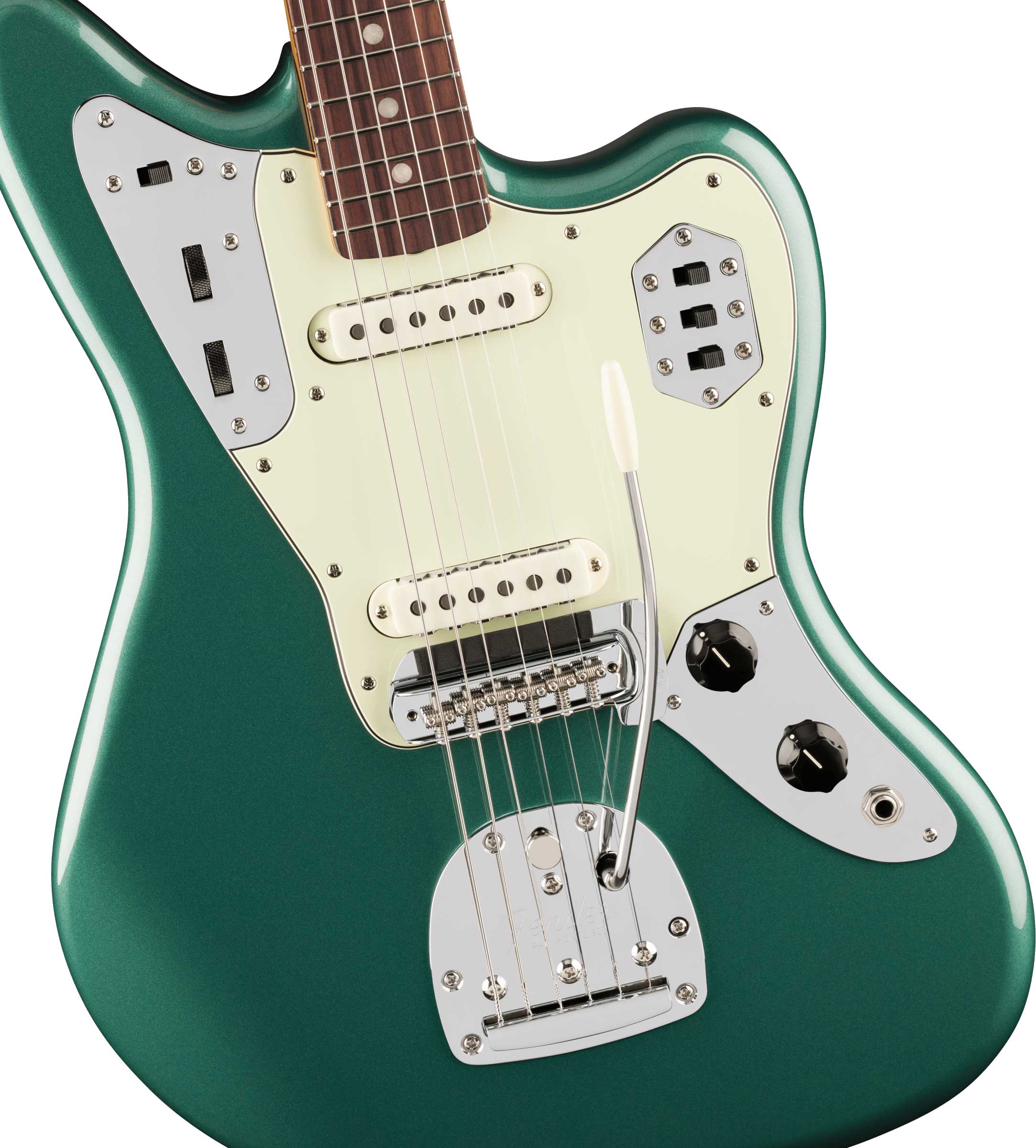 Fender Vintera III Mid '60s Jaguar Rosewood Fingerboard Sherwood Green Metallic