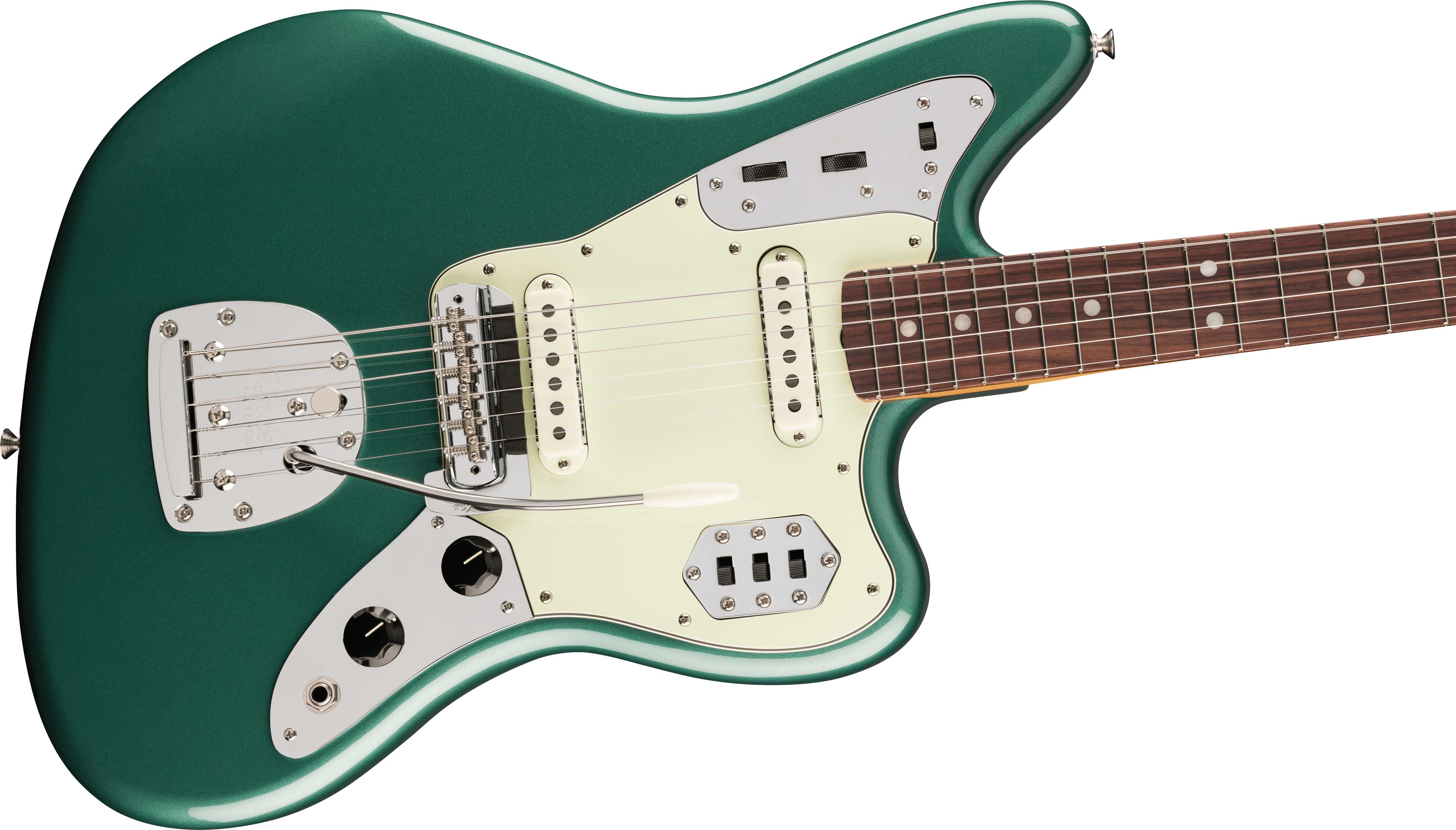 Fender Vintera III Mid '60s Jaguar Rosewood Fingerboard Sherwood Green Metallic