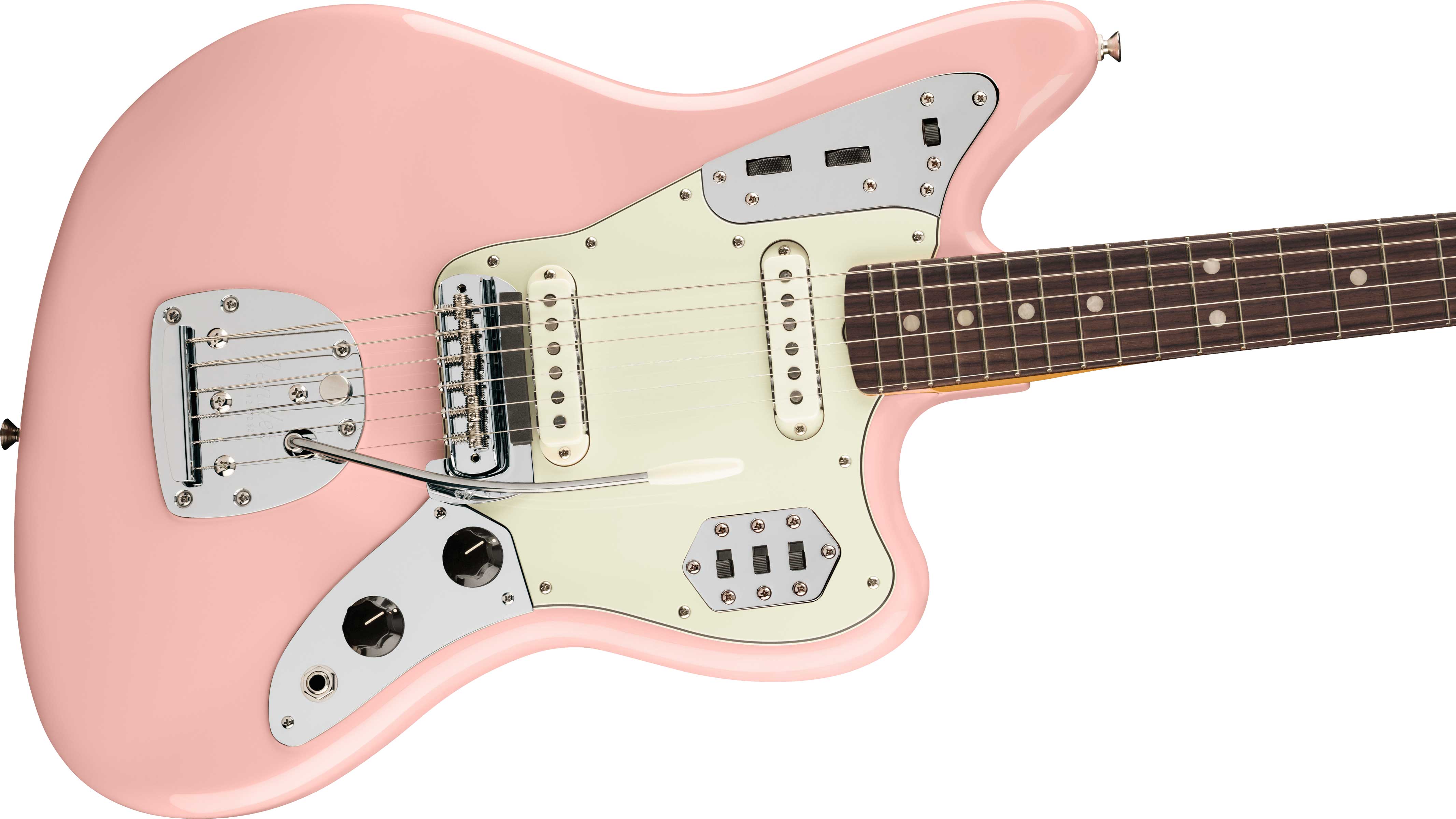 Fender Vintera III Mid '60s Jaguar Rosewood Fingerboard Shell Pink