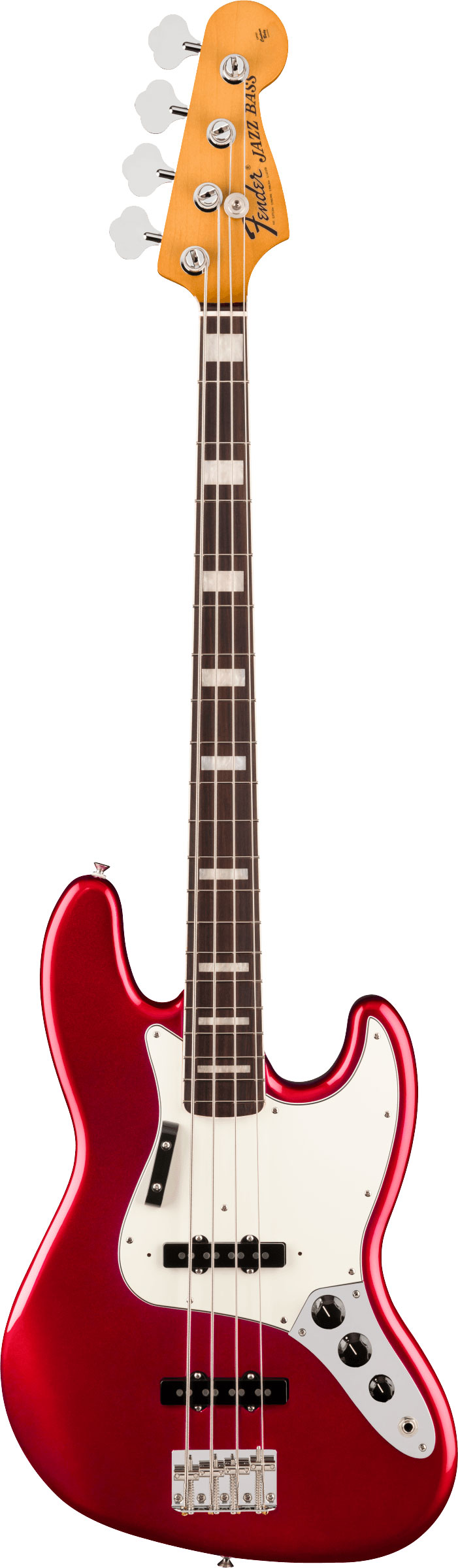 Fender Vintera III Early '70s Jazz Bass Rosewood Fingerboard Candy Apple Red