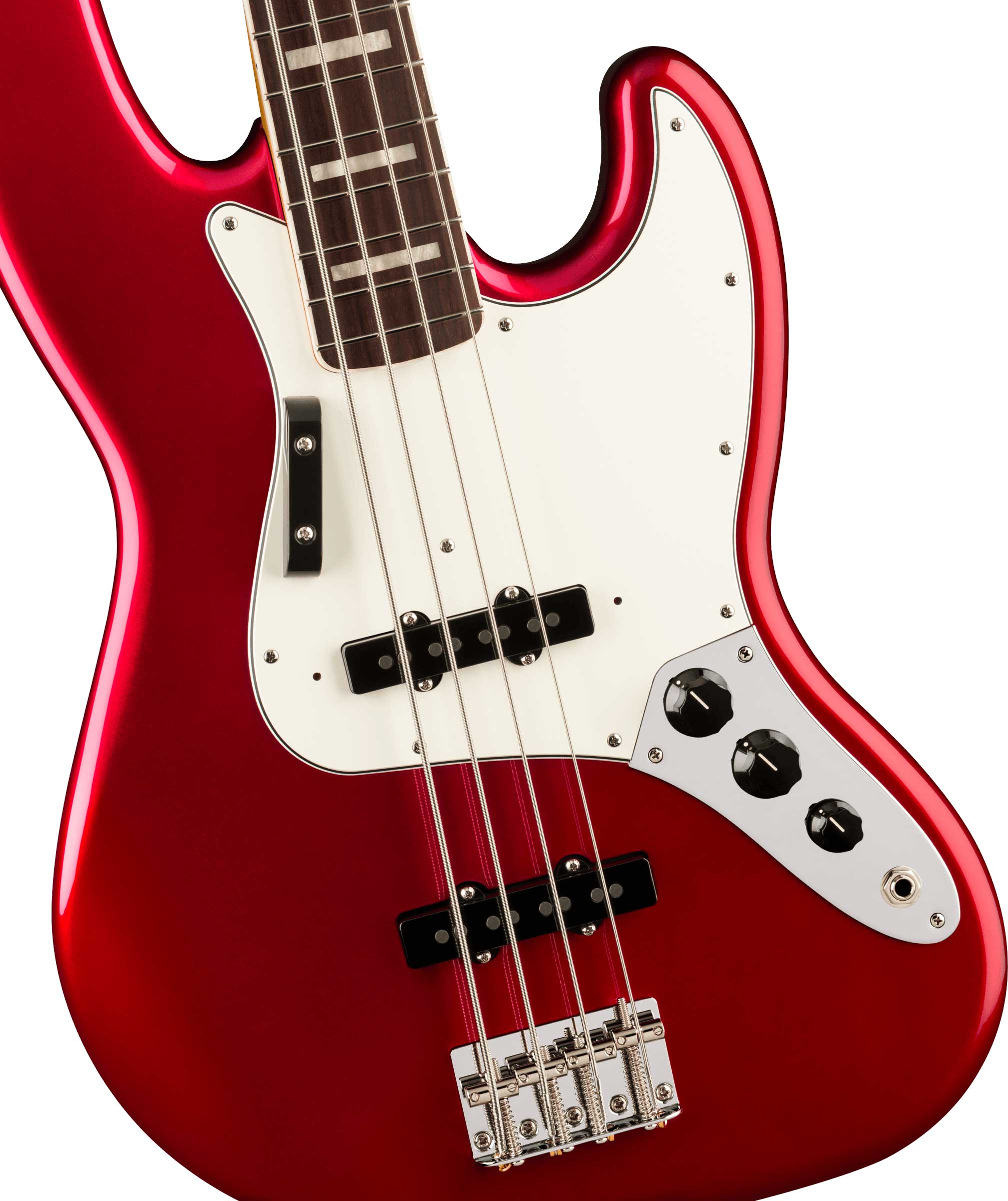 Fender Vintera III Early '70s Jazz Bass Rosewood Fingerboard Candy Apple Red