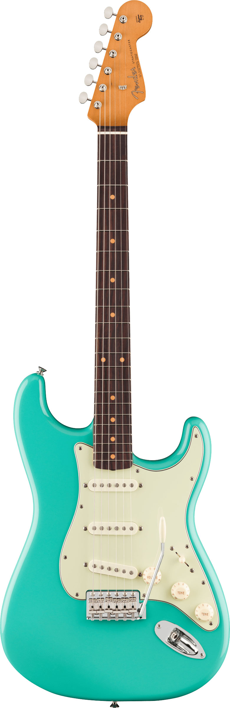 Fender Vintera III Early '60s Stratocaster Rosewood Fingerboard Seafoam Green