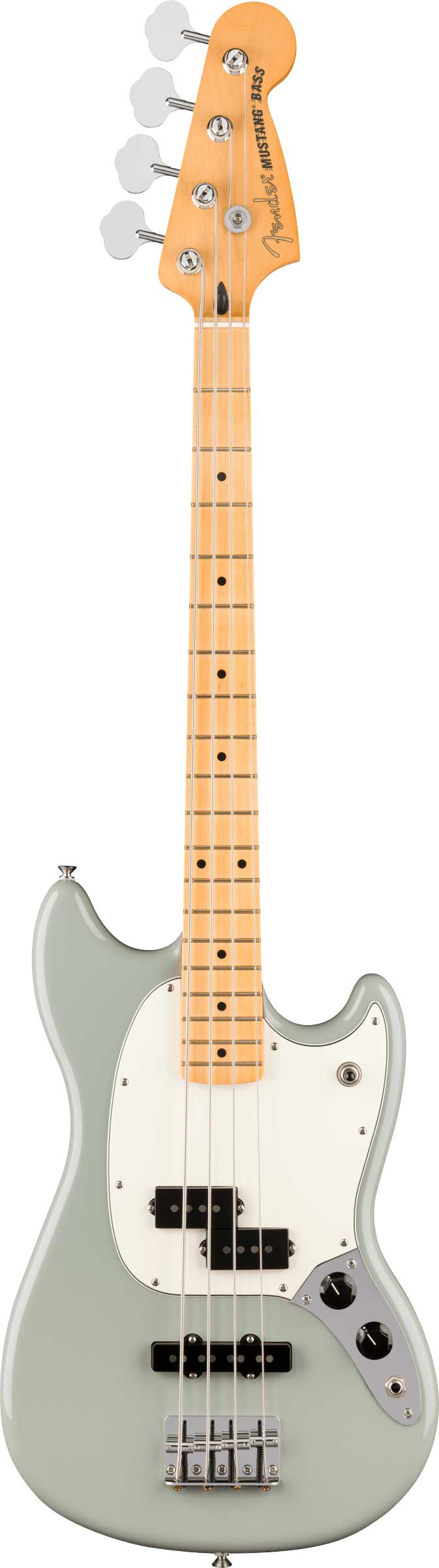 Fender Player II Mustang Bass PJ Maple Fingerboard Cactus Gray