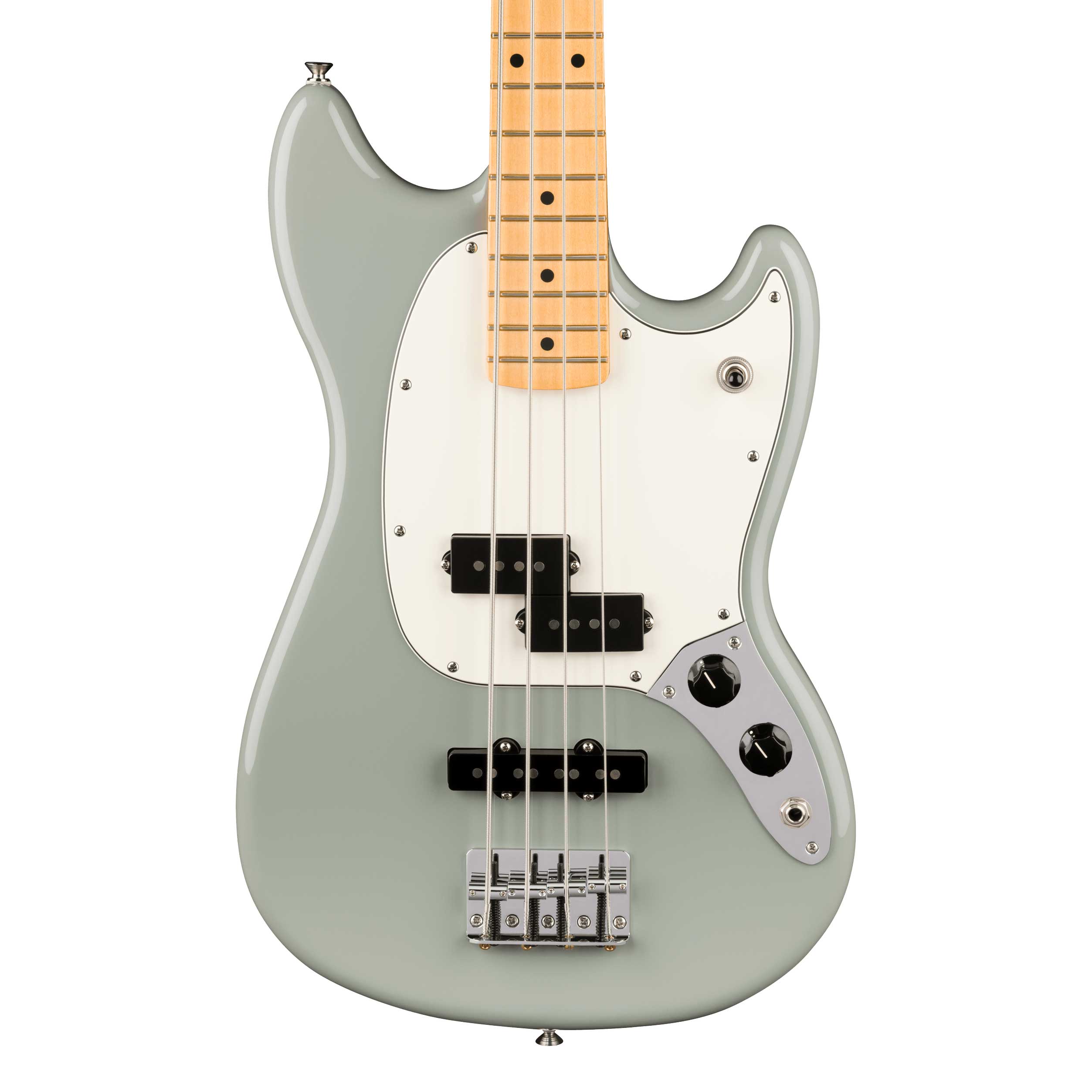 Fender Player II Mustang Bass PJ Maple Fingerboard Cactus Gray