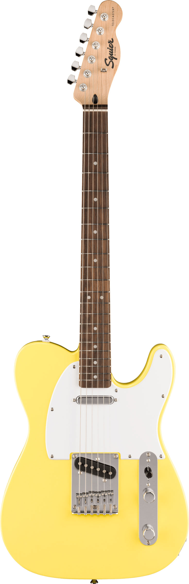 Squier Sonic Telecaster Indian Laurel Fingerboard Canary Yellow