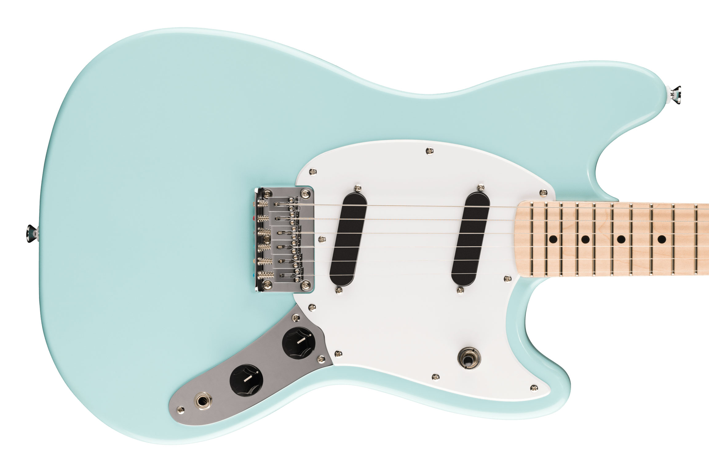 Squier Sonic Mustang Maple Fingerboard Daphne Blue