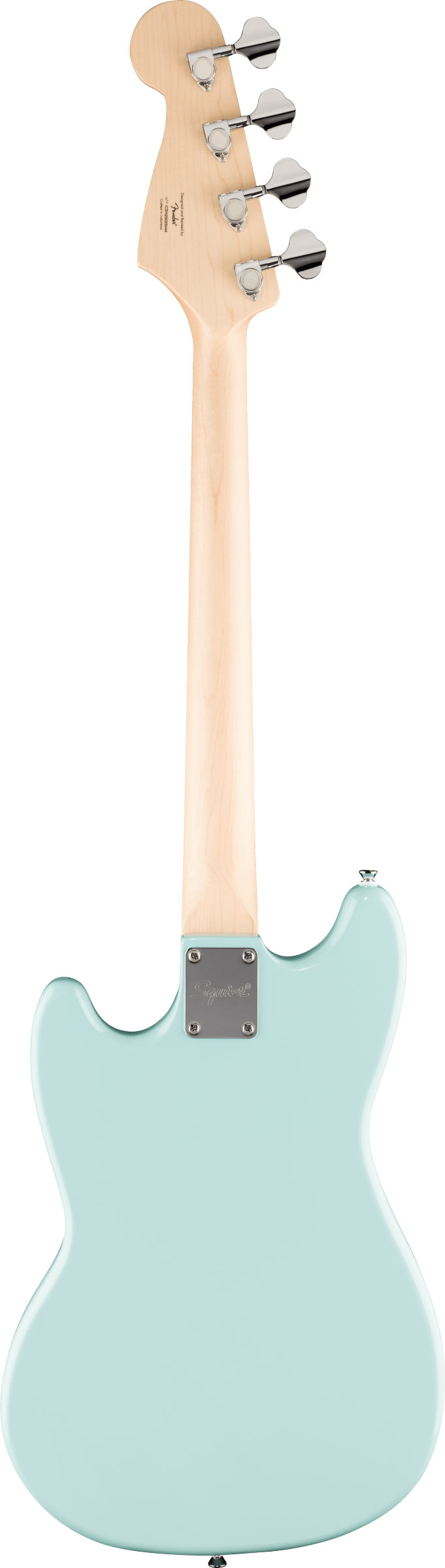 Squier Sonic Bronco Bass Indian Laurel Fingerboard Daphne Blue