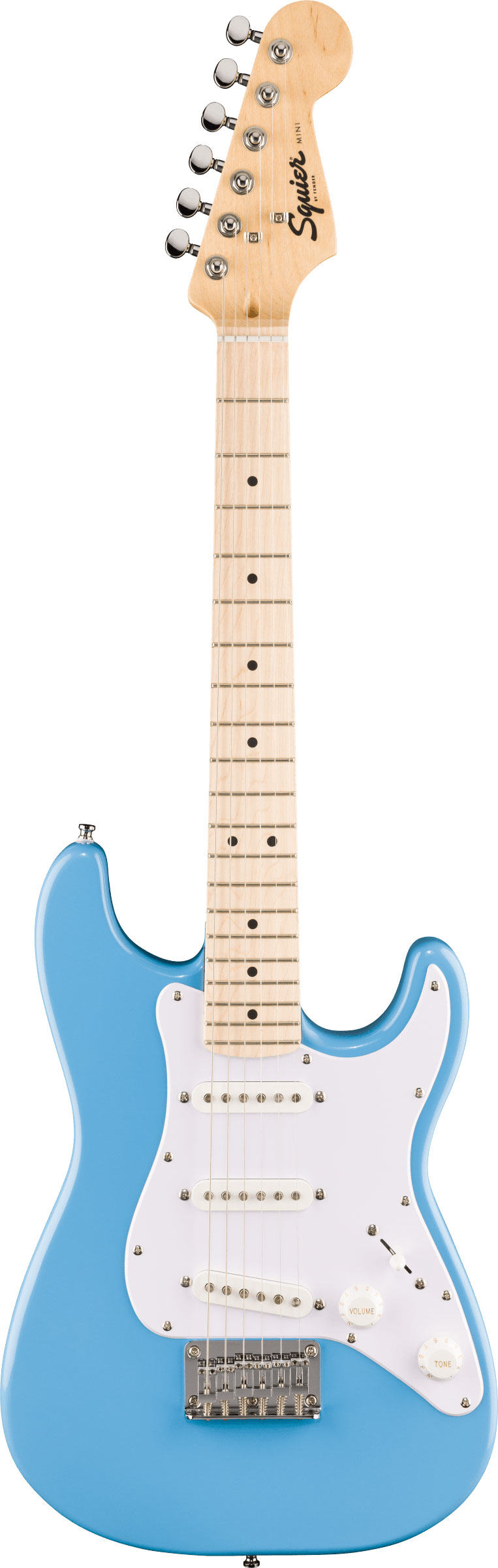 Squier Mini Stratocaster Maple Fingerboard California Blue