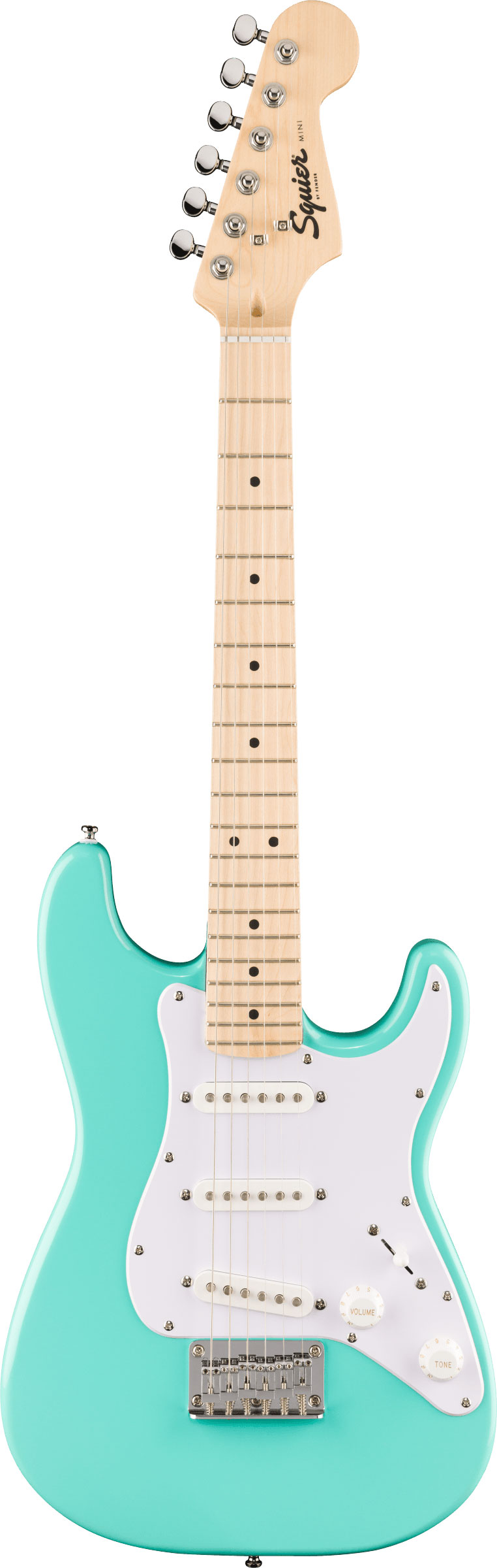 Squier Mini Stratocaster Maple Fingerboard Sea Foam Green