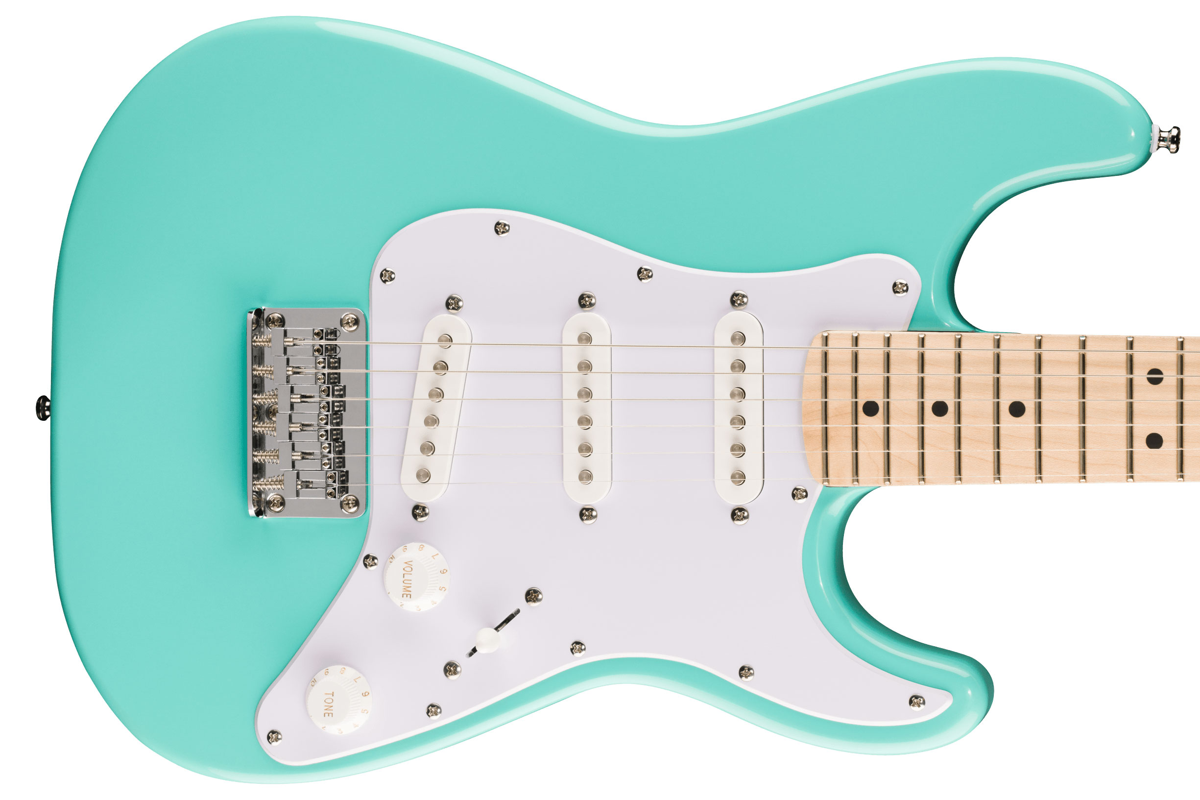 Squier Mini Stratocaster Maple Fingerboard Sea Foam Green