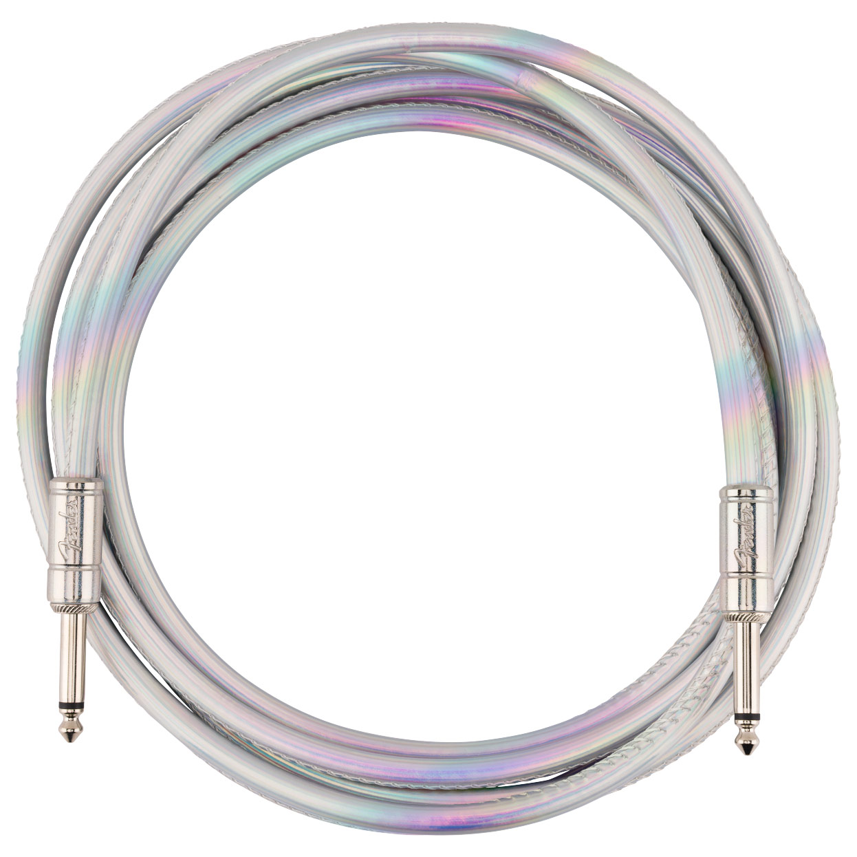 Fender Contour Galaxy Instrument Cable Iridescent 10ft