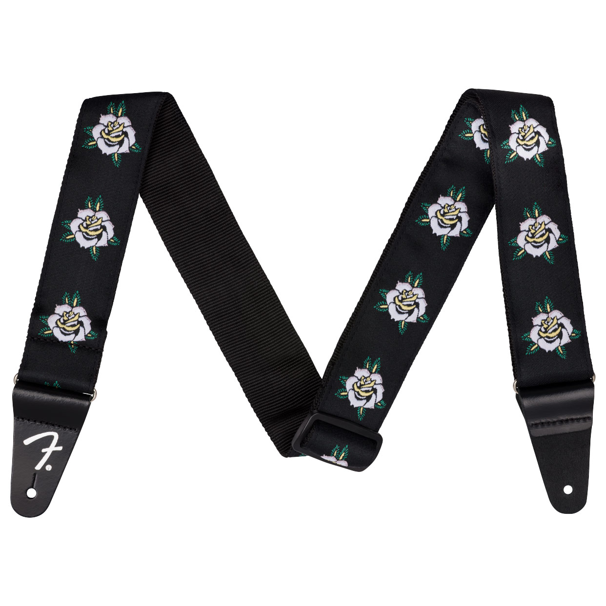 Fender Rose Strap White 2 Inch