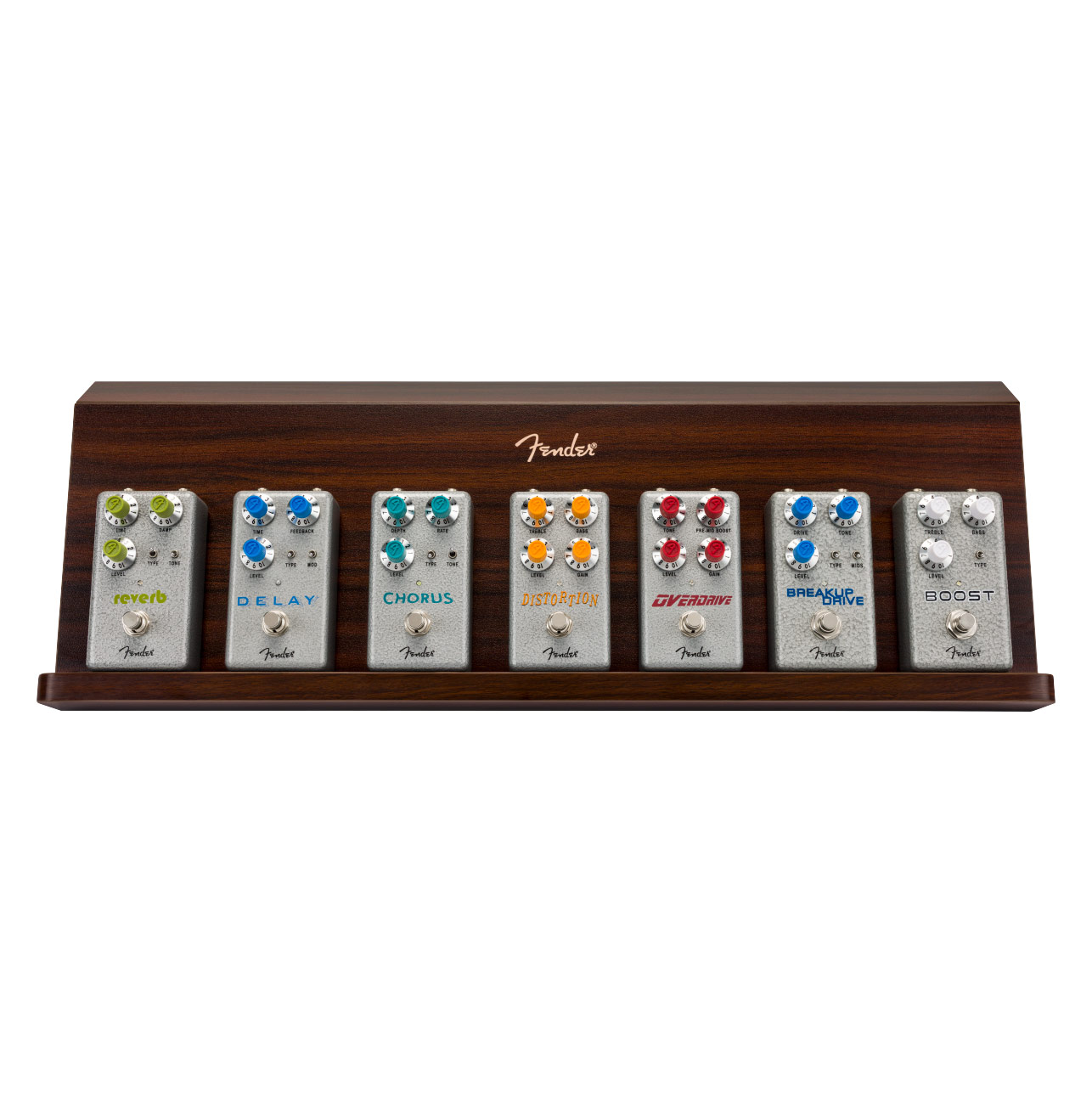Fender Deluxe Wooden Wall-Mounted Pedal Shelf